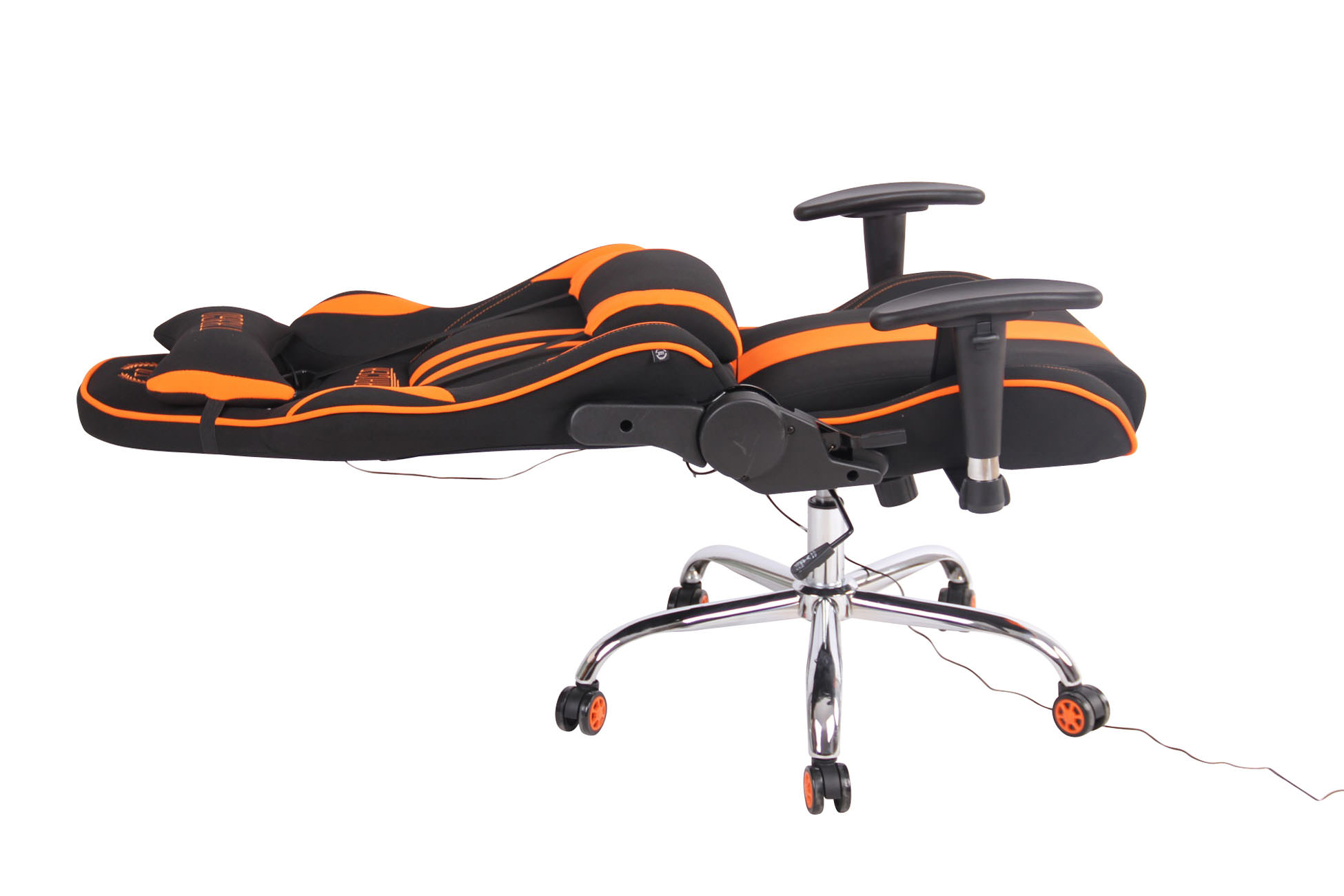 Bürostuhl Limit XM Stoff, schwarz/orange
