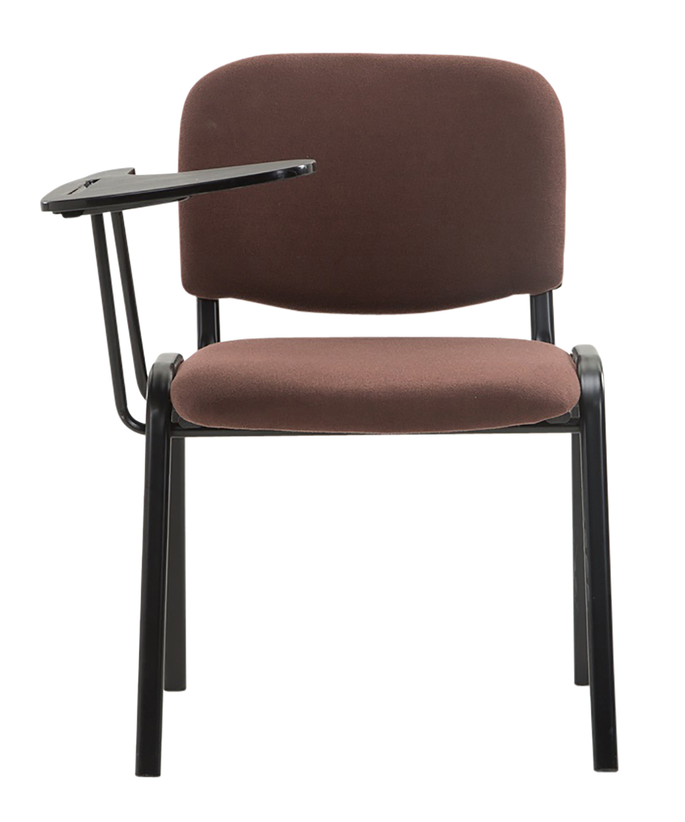 4er Set Stühle Ken mit Klapptisch Stoff, braun