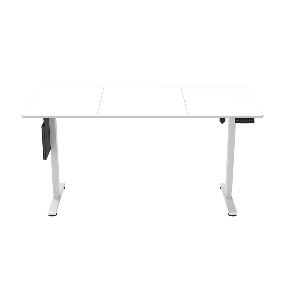 Höhenverstellbarer Schreibtisch ELMO Weiß - 120 x 60 cm
