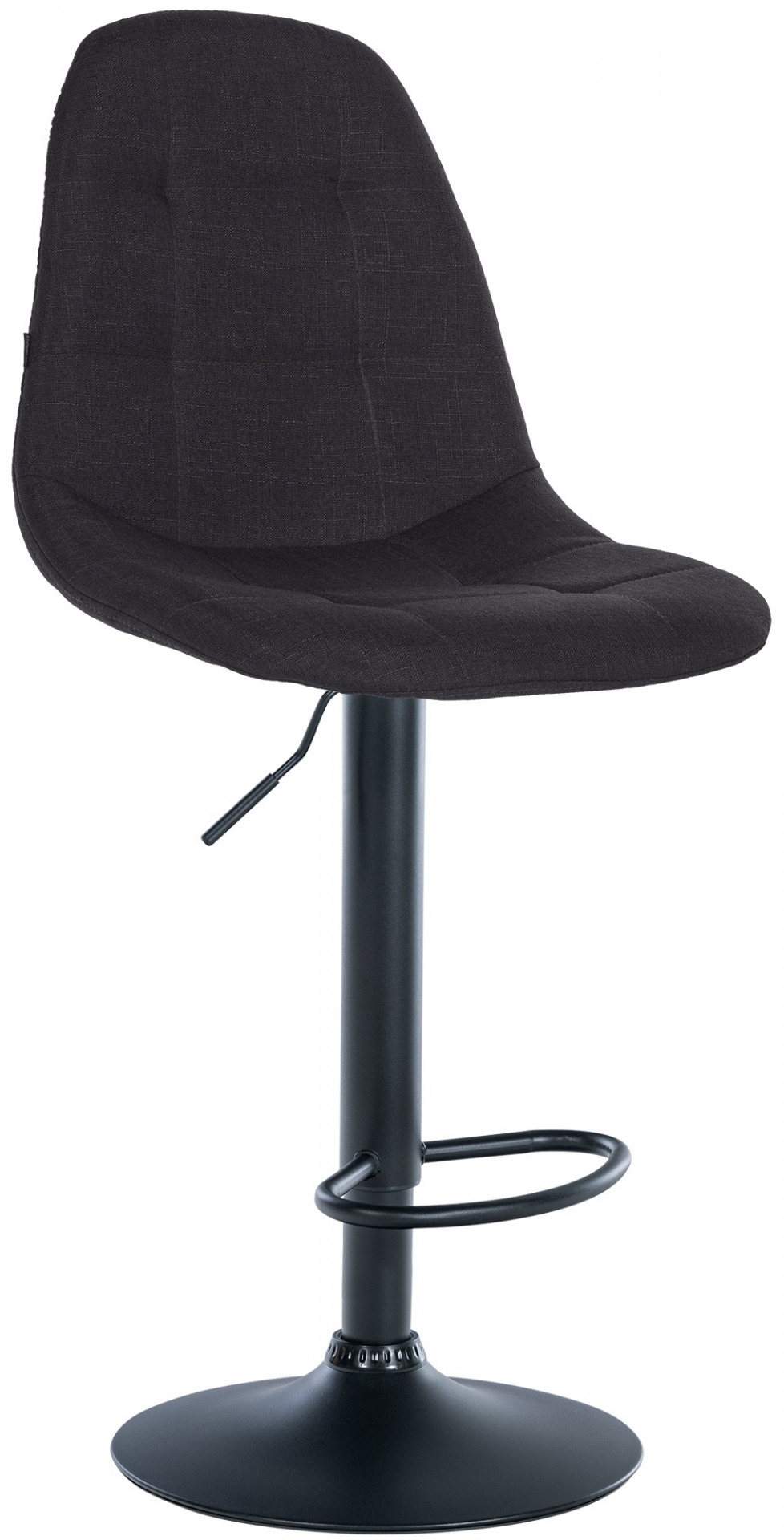 Barhocker Elmore Stoff B, schwarz