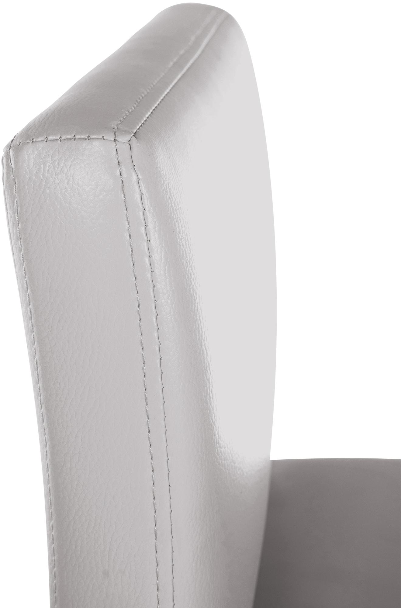 Barhocker Newport Kunstleder B, weiß