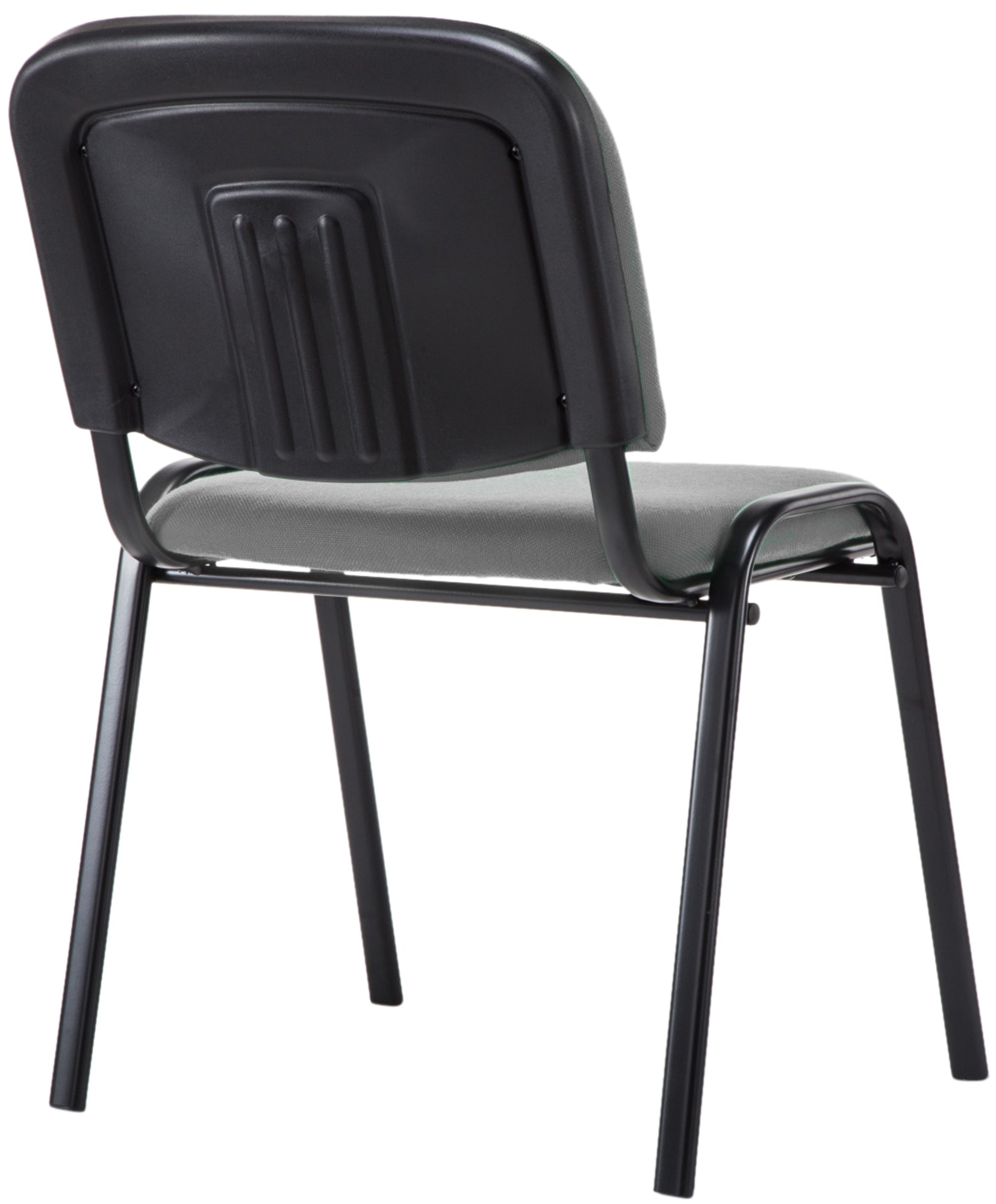 Besucherstuhl Ken V2 Stoff, grau