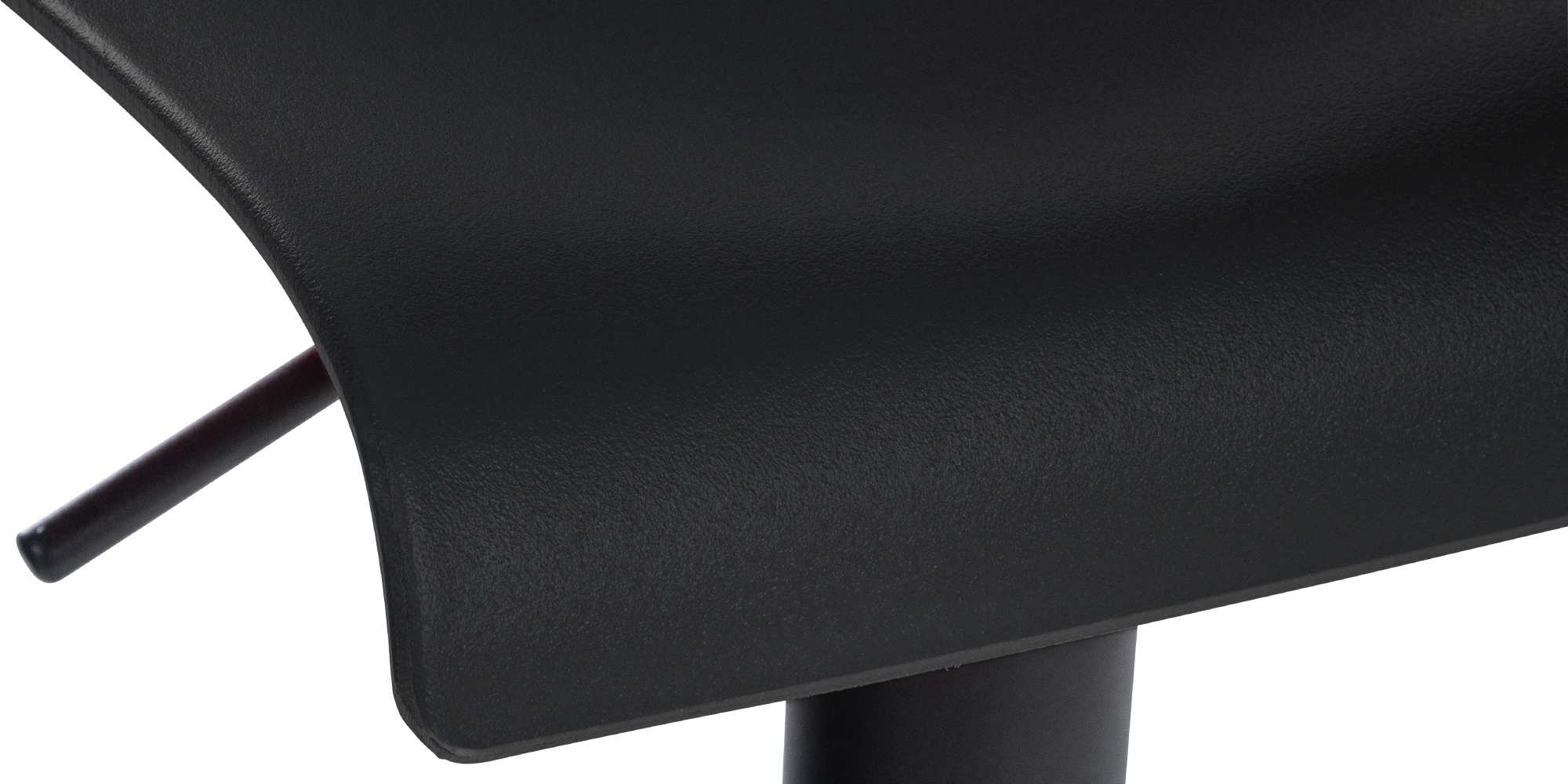 Barhocker Branford Kunststoff, schwarz