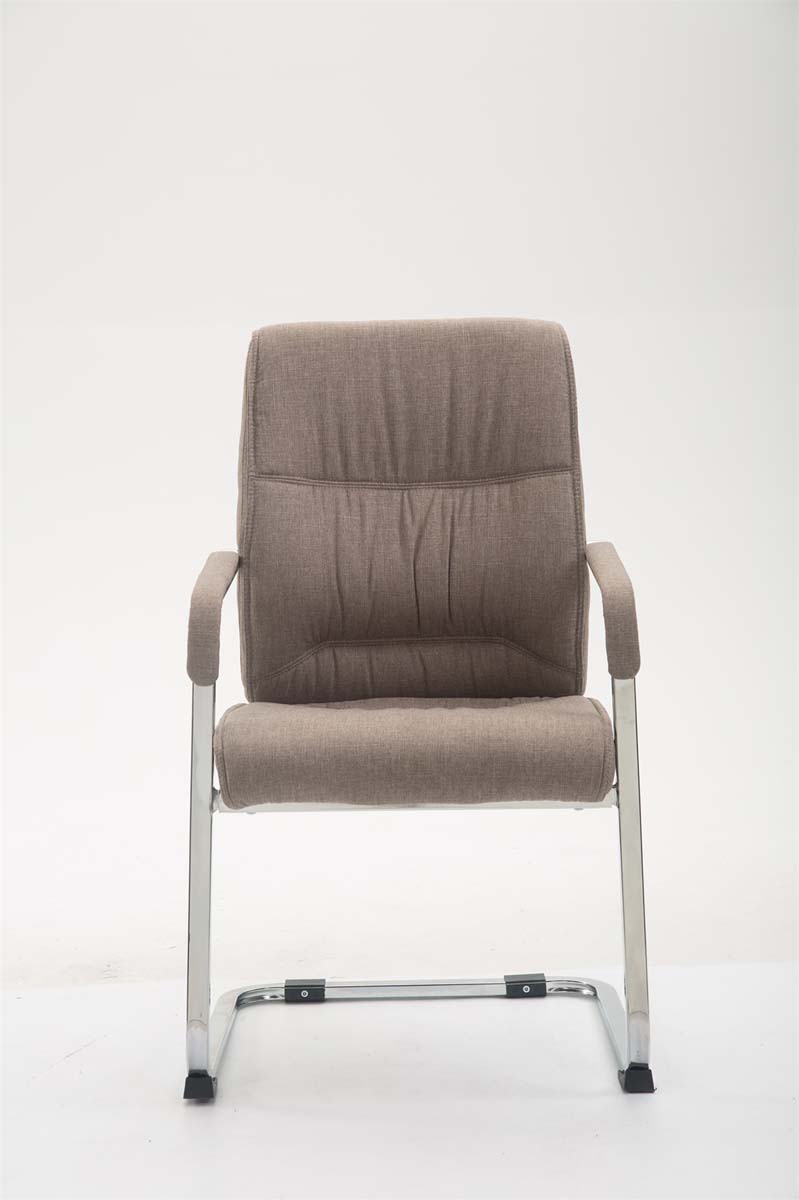 XL Besucherstuhl Anubis Stoff, taupe