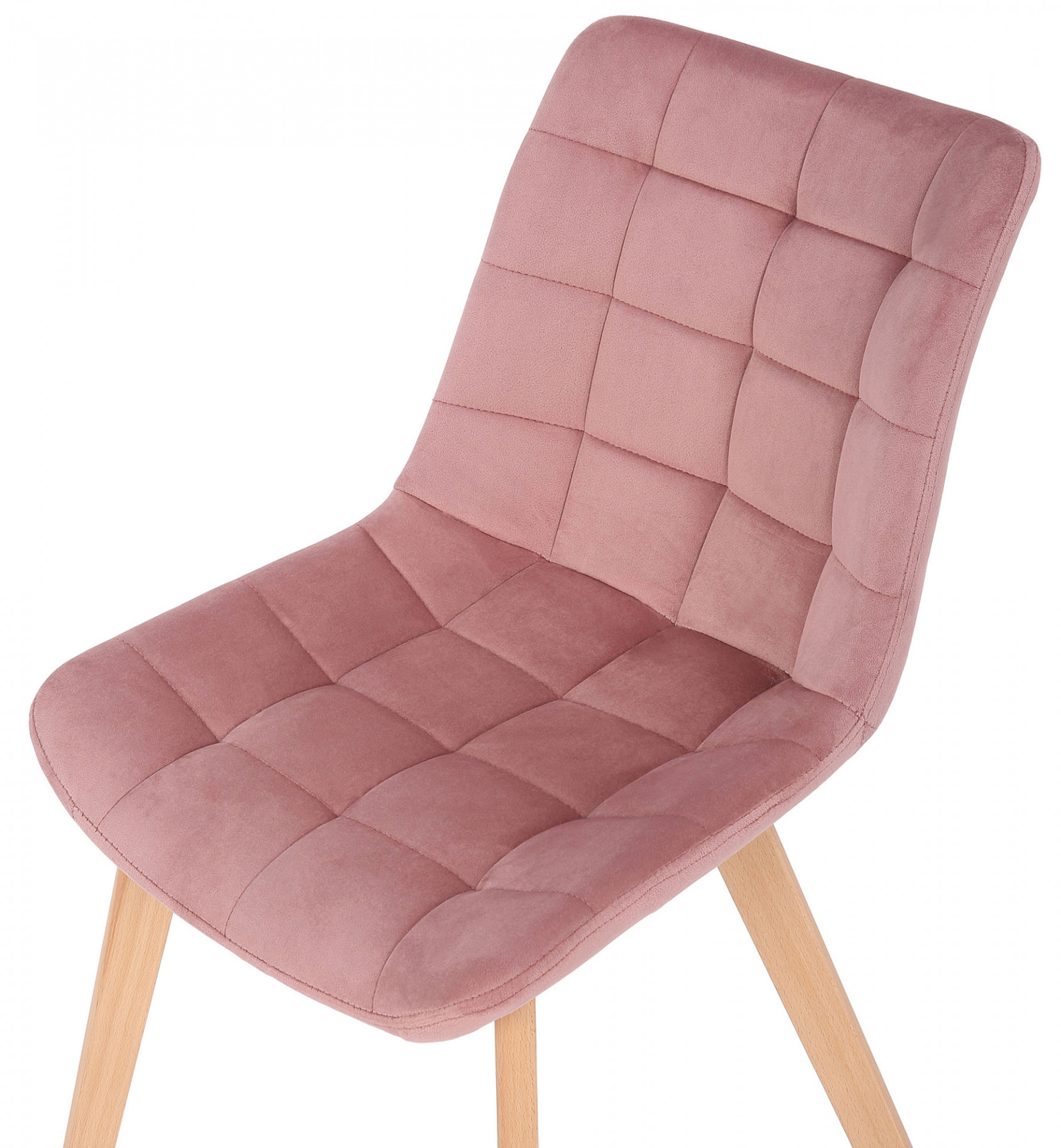 Esszimmerstuhl Passaic Samt, pink