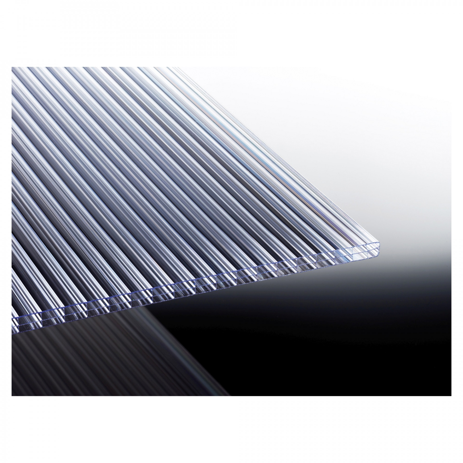 KATTO-Terrassenüberdachung, 4080 x 3000 mm, Leimholzbausatz mit, Polyclear klar, Zub. pressbl, Rinne PVC-grau