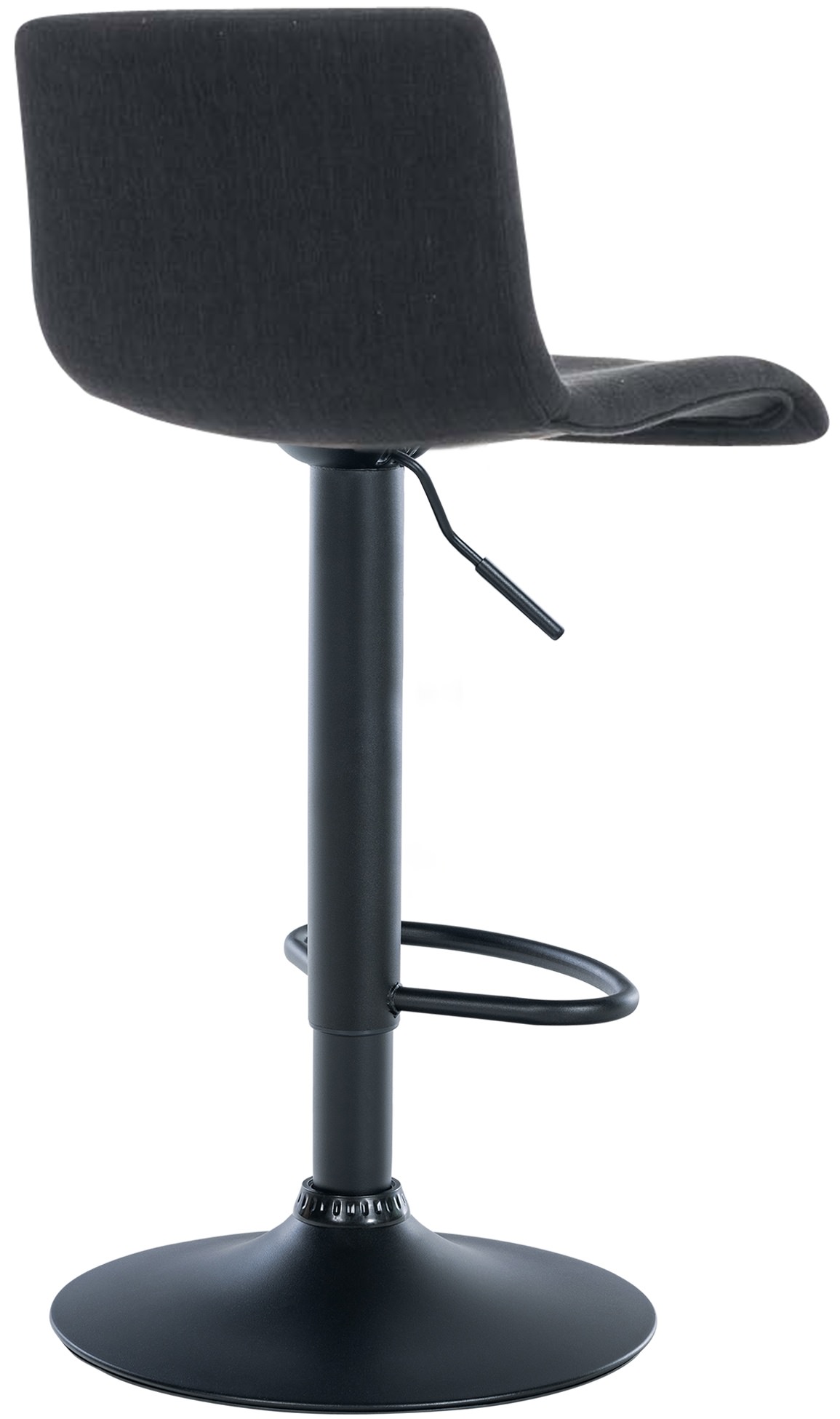 Barhocker Hoover Stoff B, schwarz