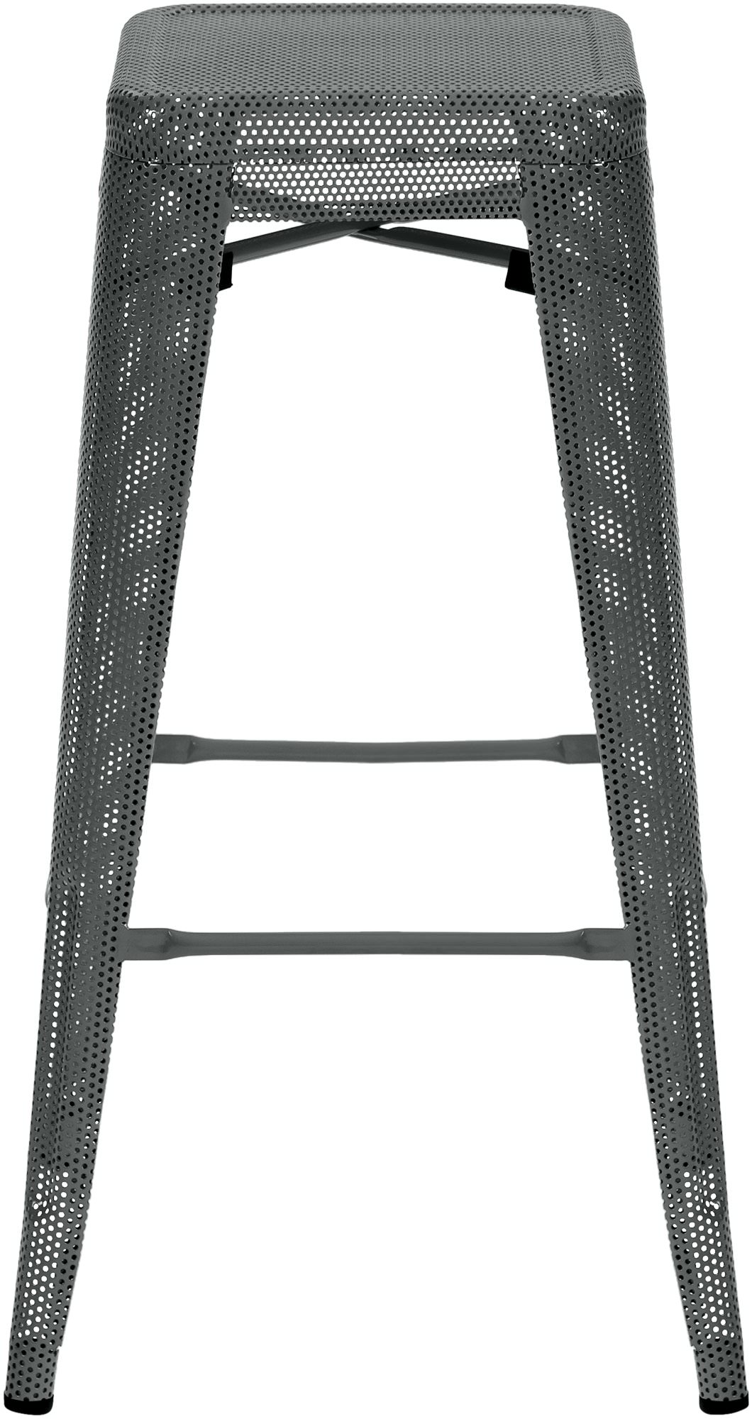 4er Set Barhocker Fletcher, grau