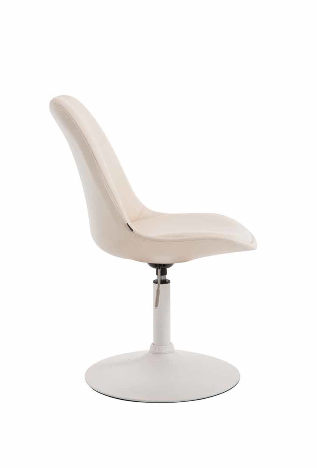 4er Set Esszimmerstühle Maverick W Kunstleder, creme