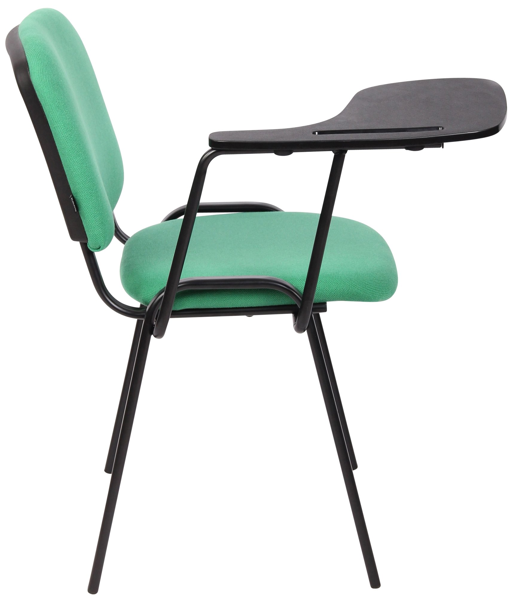 4er Set Stühle Ken mit Klapptisch Stoff, grün