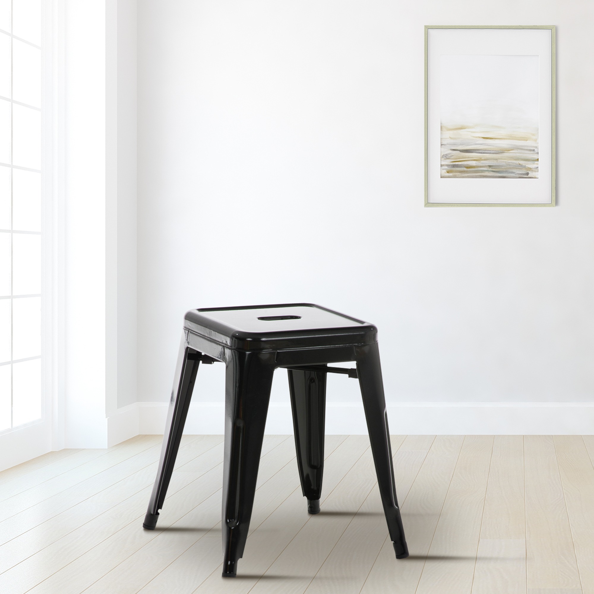 Hocker Armin, schwarz