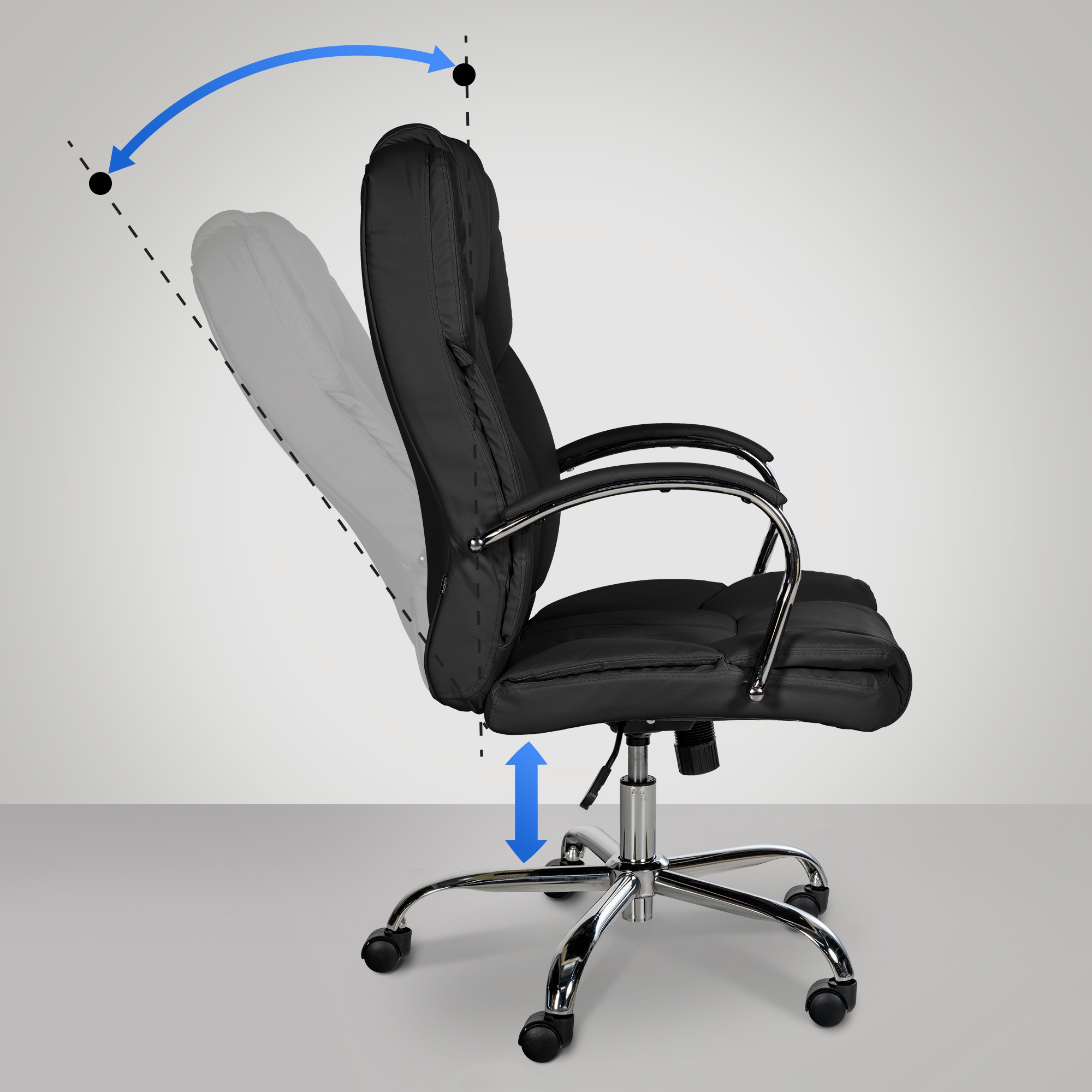 Bürostuhl BIG Xanthos, schwarz
