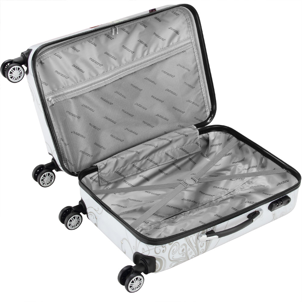 Hartschalenkoffer-Set Butterfly 3-tlg Polycarbonat