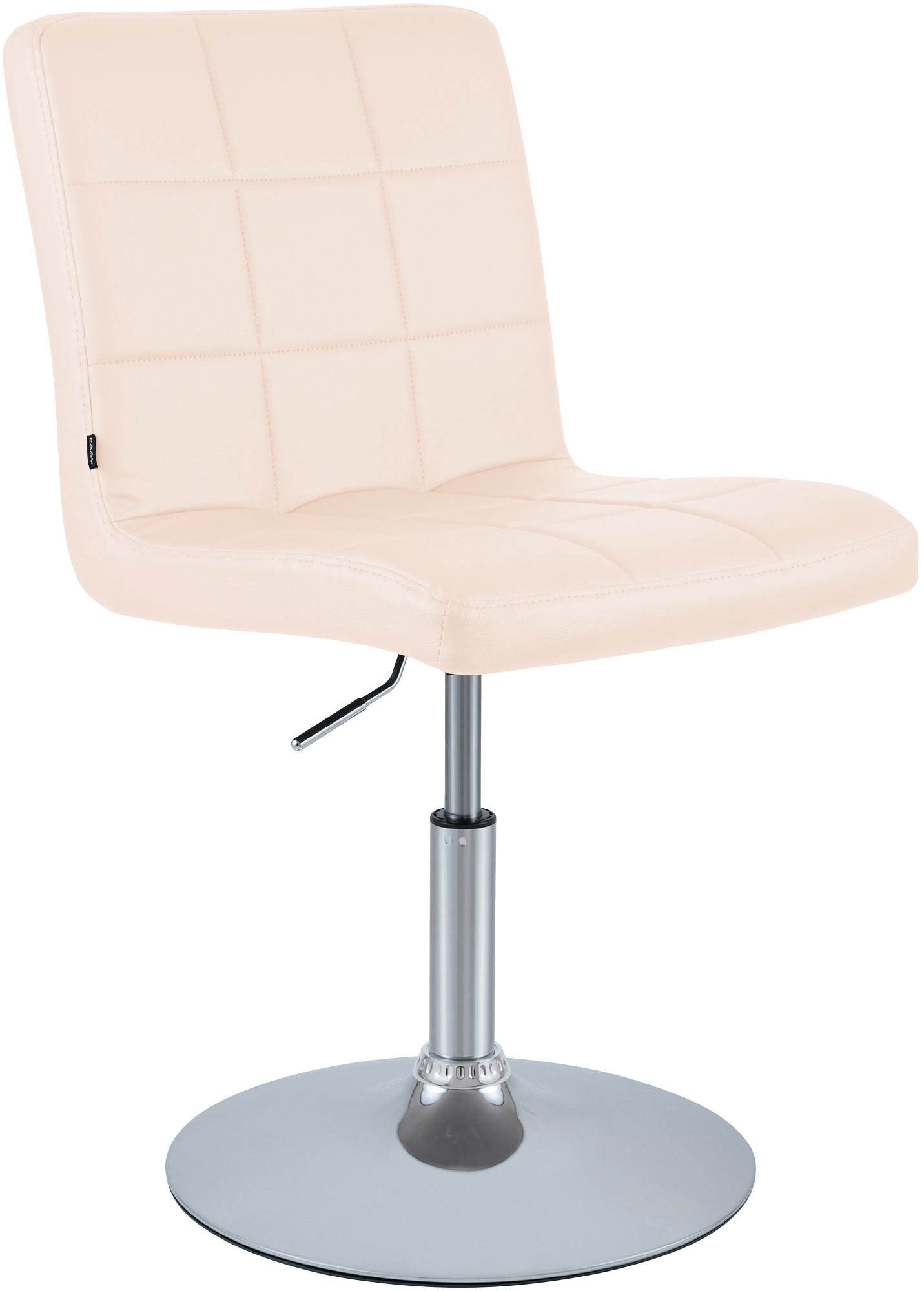 Stuhl Ricky Kunstleder, creme