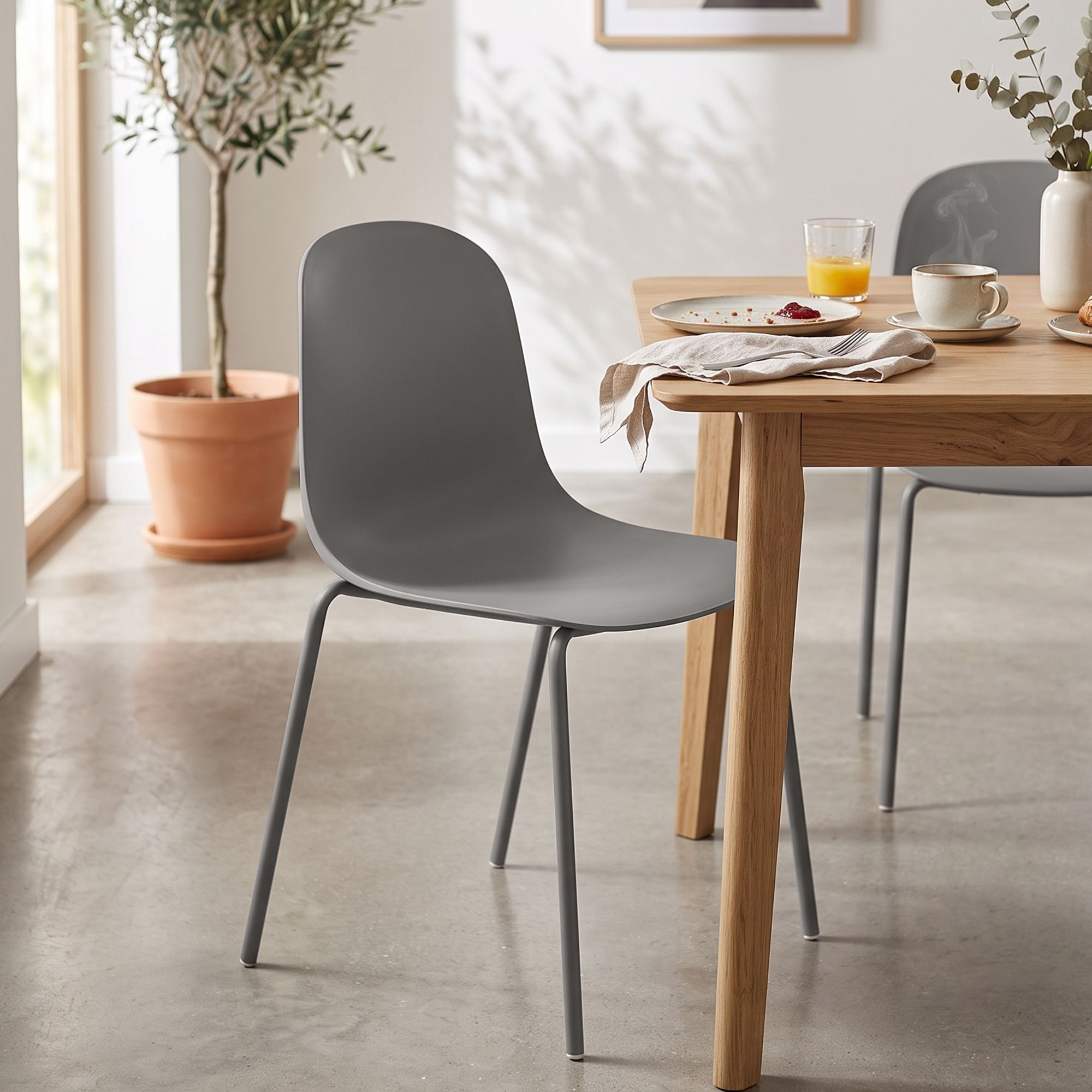 2er Set Stuhl Hardin, taupe