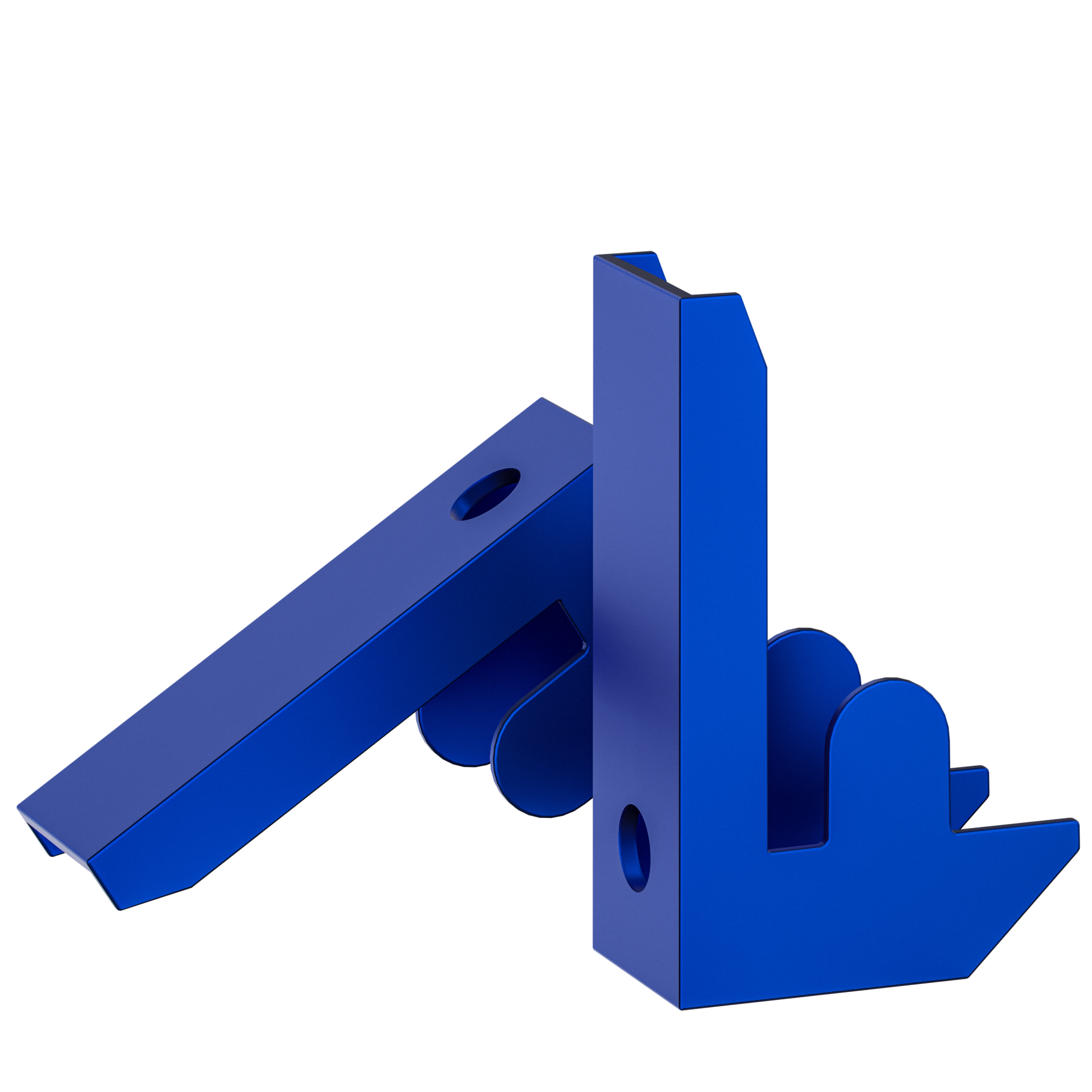 Schwerlasteckregal Blau 180x70x40cm verzinkt 875kg