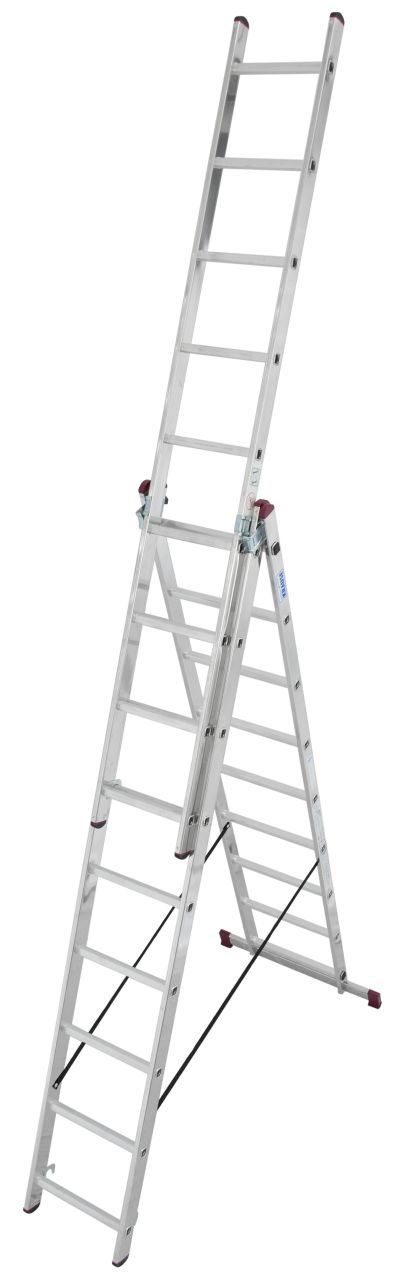 CORDA Vielzweckleiter 3x9 Sprossen
