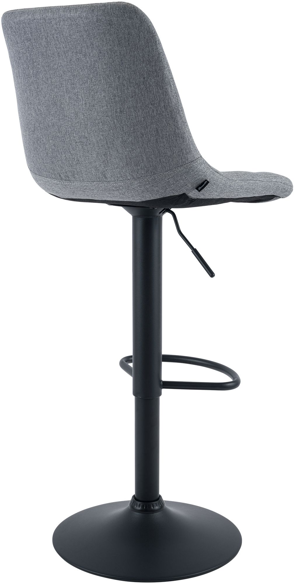 2er Set Barhocker Mapun Stoff, grau