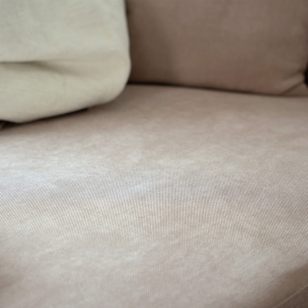 Ecksofa TORINO - 344 x 178 cm Beige Rechts