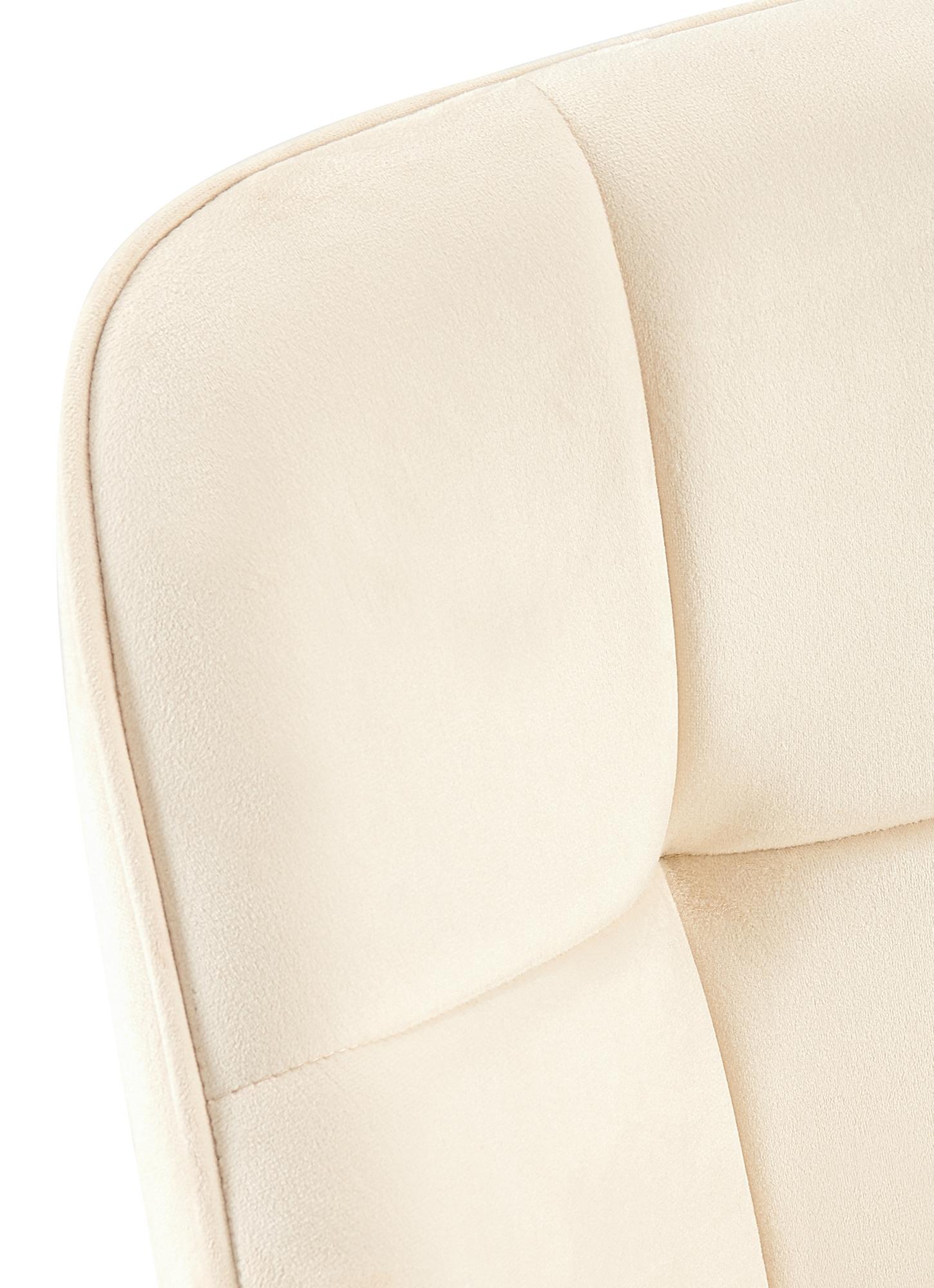 Esszimmerstuhl Roseville Samt, creme