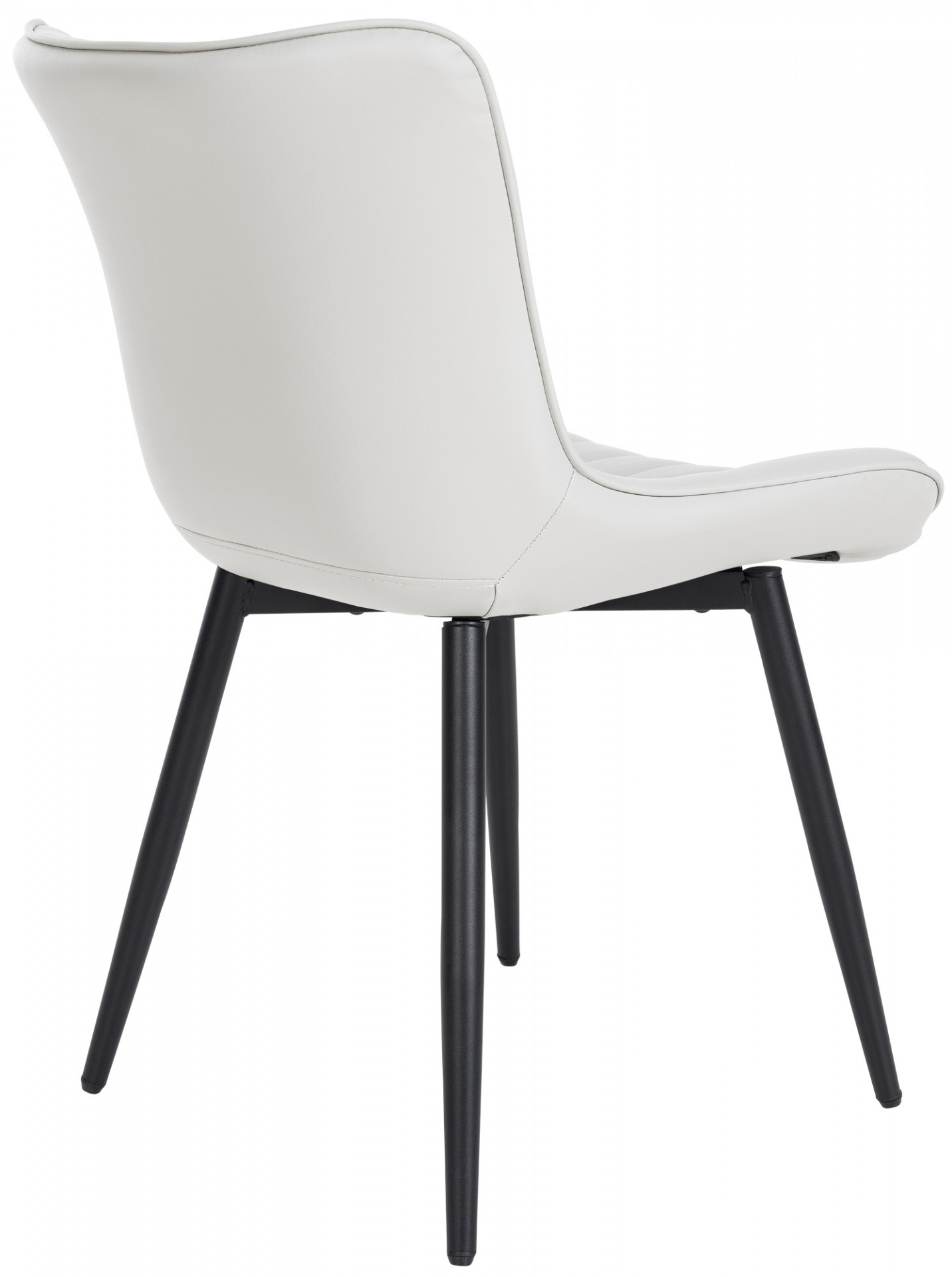 2er Set Stühle Largo Kunstleder, weiß