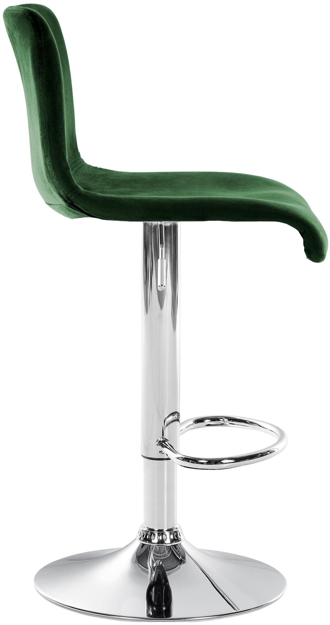 Barhocker Hoover Samt C, grün