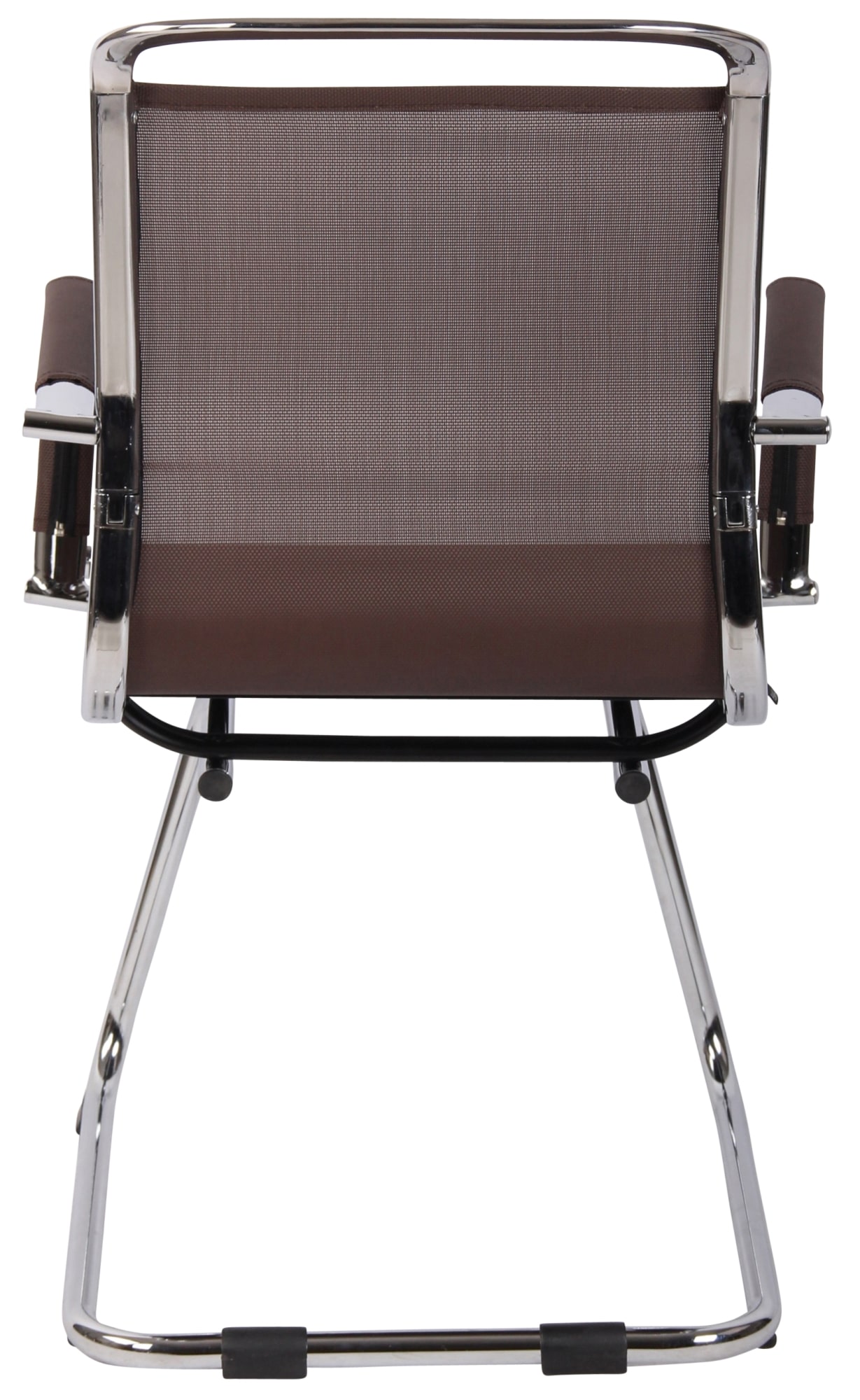 Besucherstuhl Barnet Mesh, braun