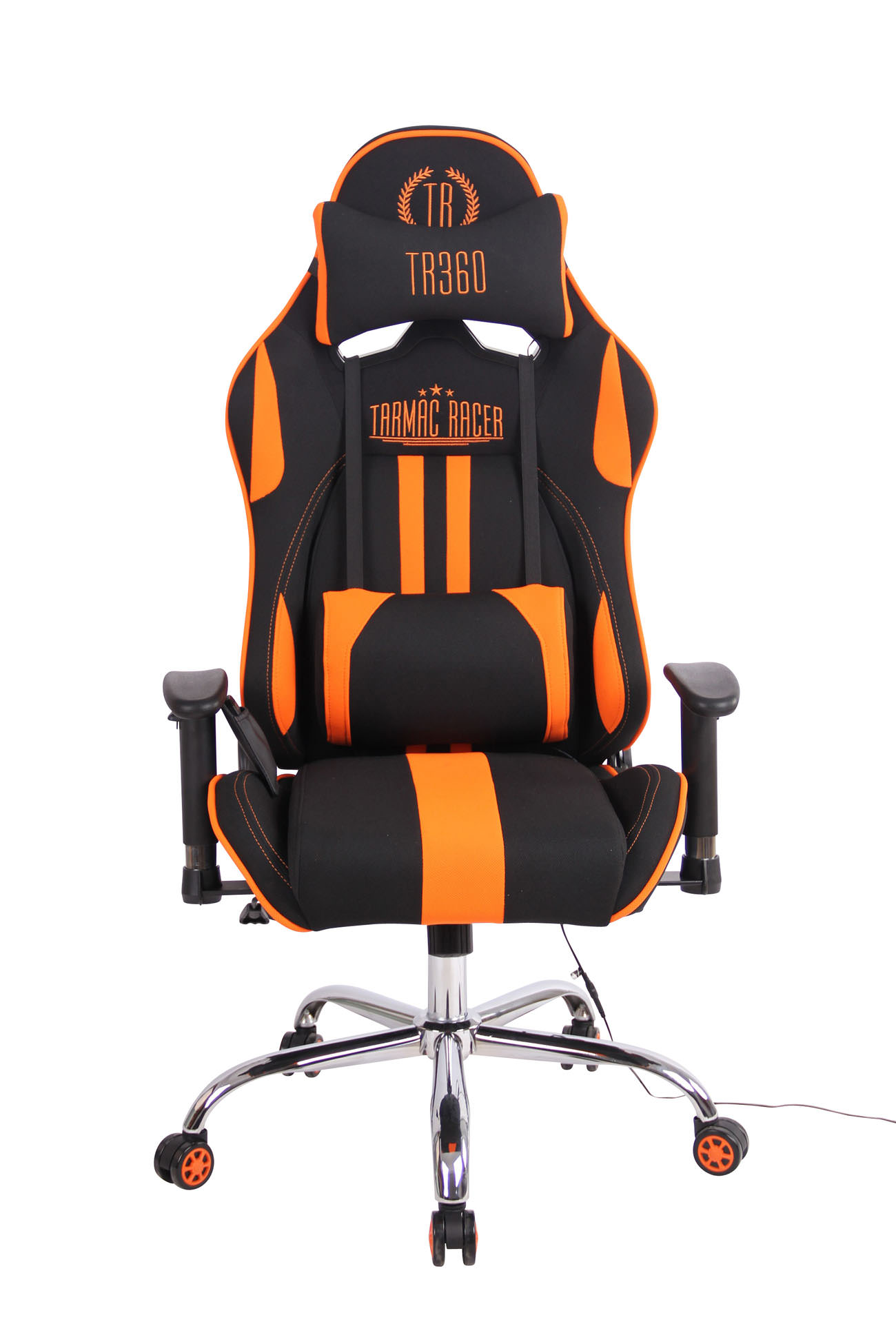 Bürostuhl Limit XM Stoff, schwarz/orange