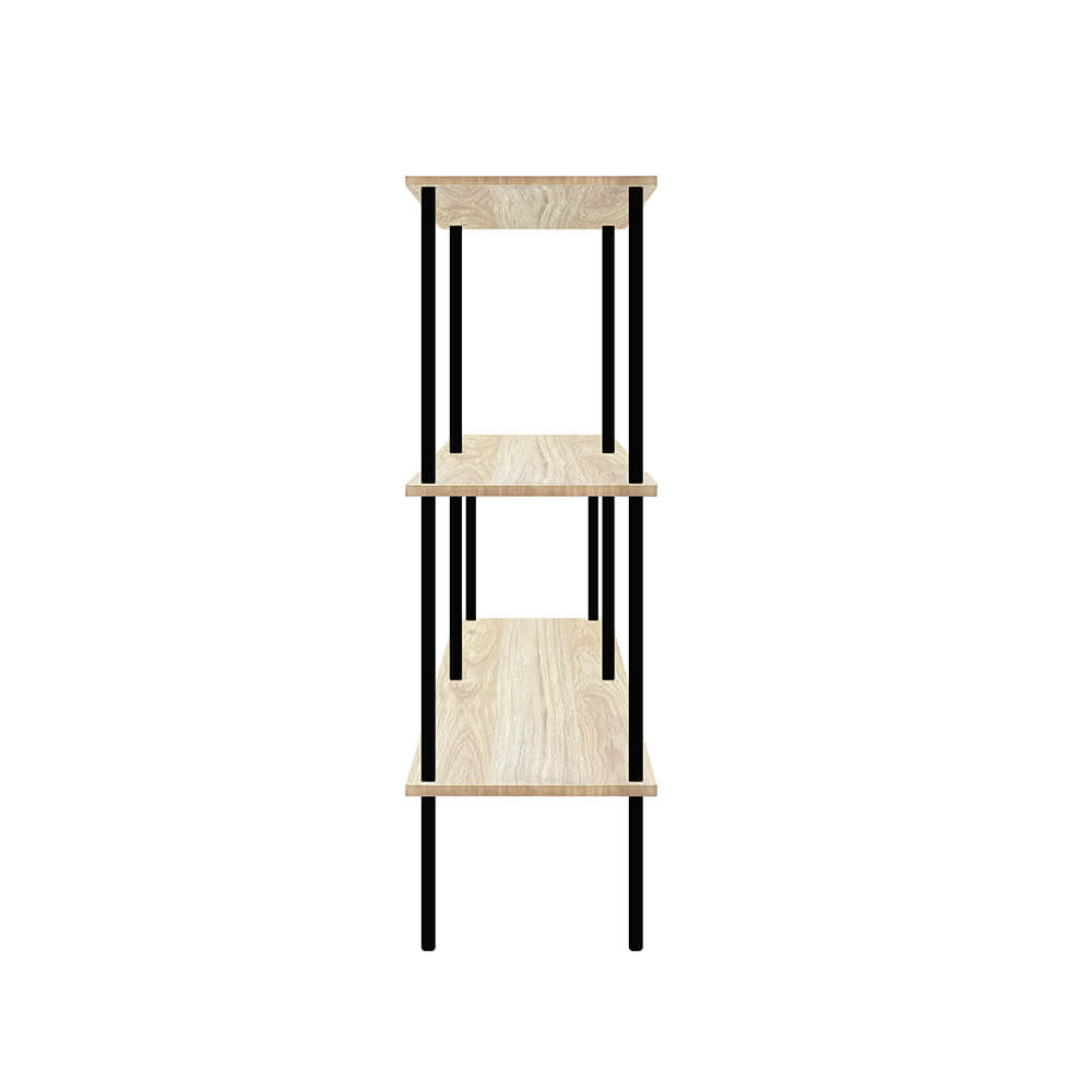 Regal INDU Light Oak - (L x B x H): 140 x 35 x 110 cm