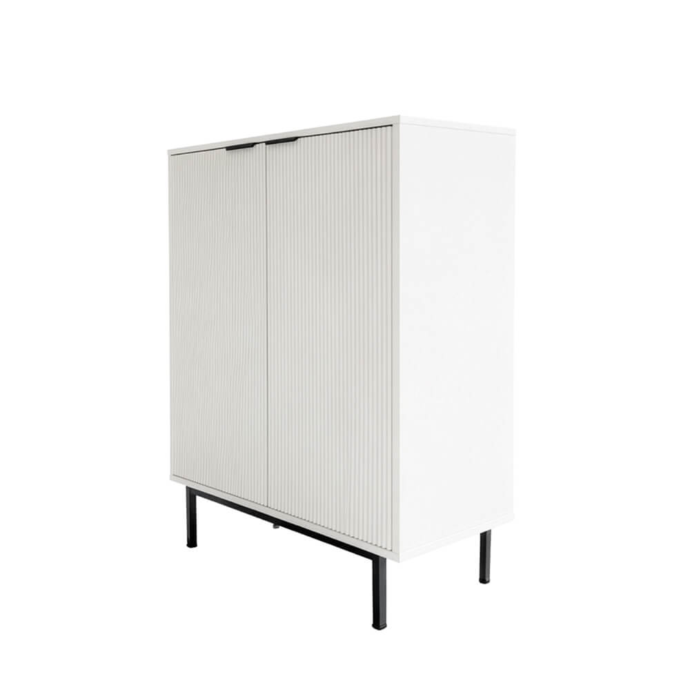 Sideboard NYLA Weiß - 115 x 90 cm