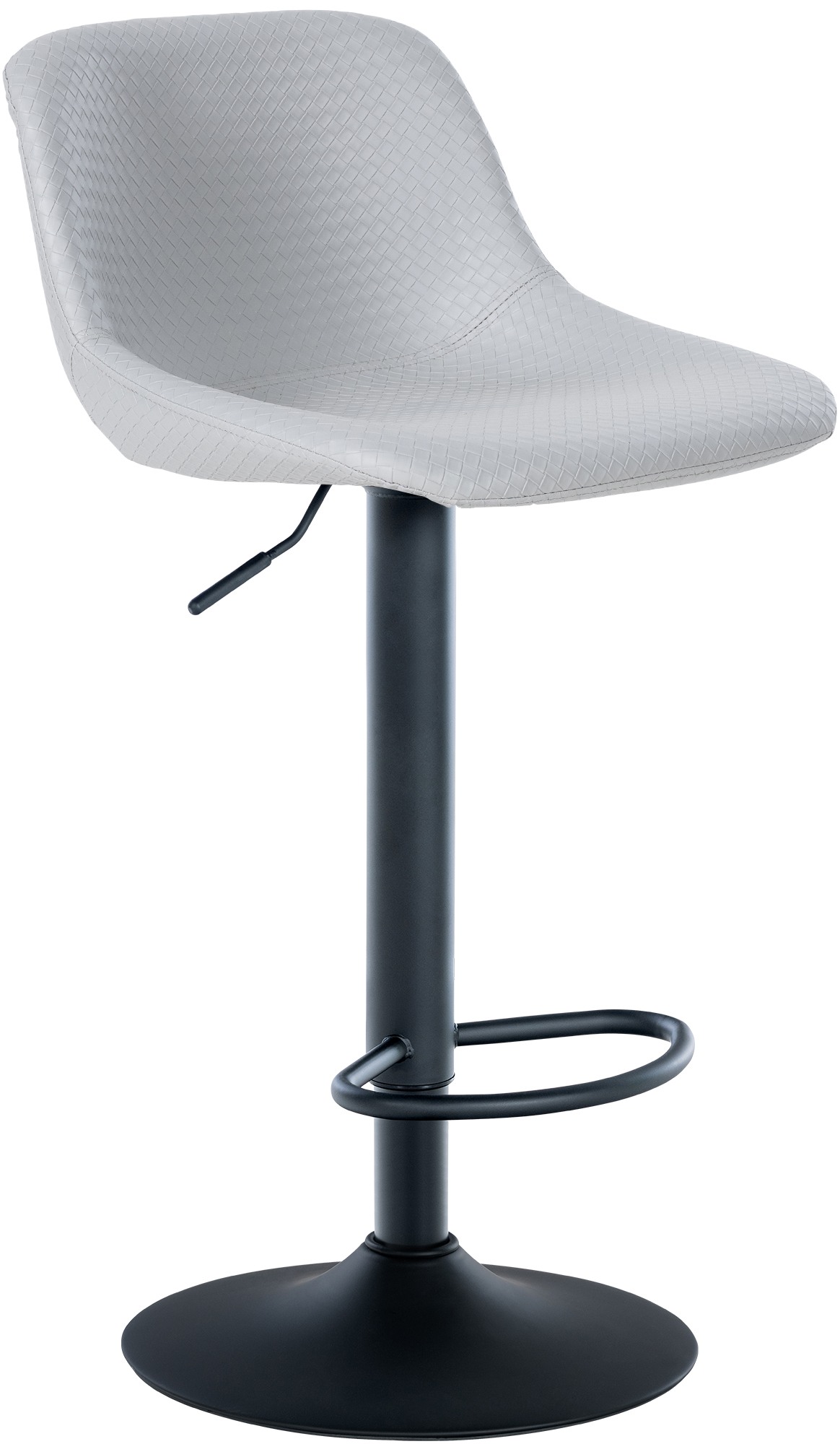 Barhocker Loft Kunstleder, grau