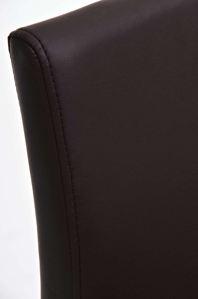 Barhocker Panama E Kunstleder, braun