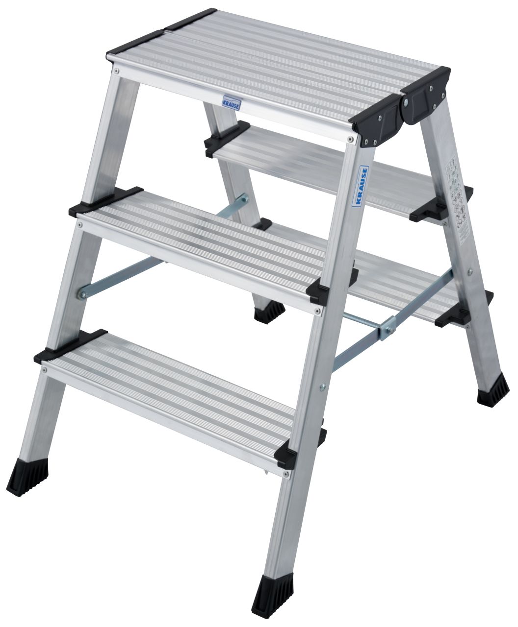 MONTO Doppel-Klapptritt Treppo, 2x3 Stufen