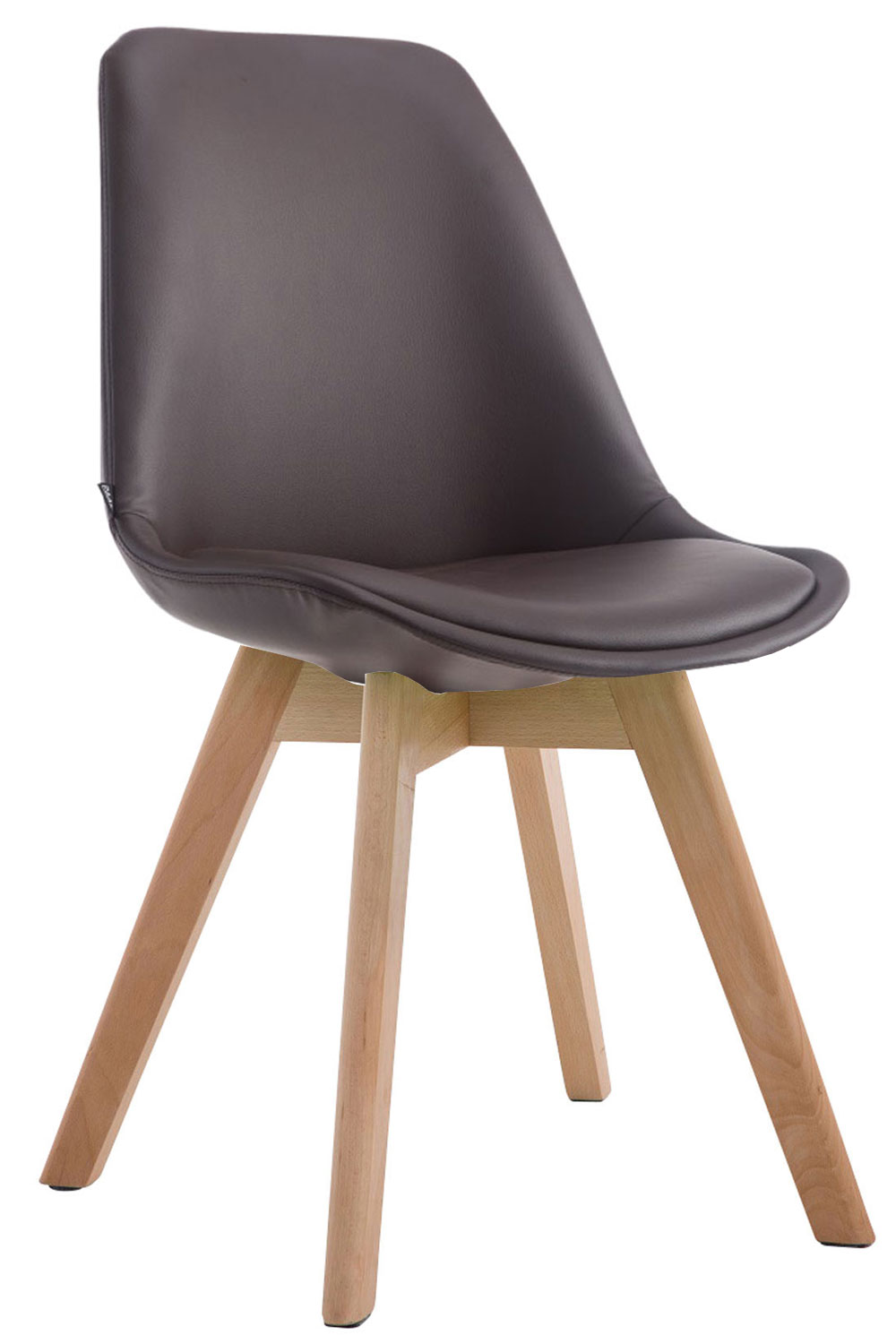 Stuhl Manado Kunstleder Natura, braun