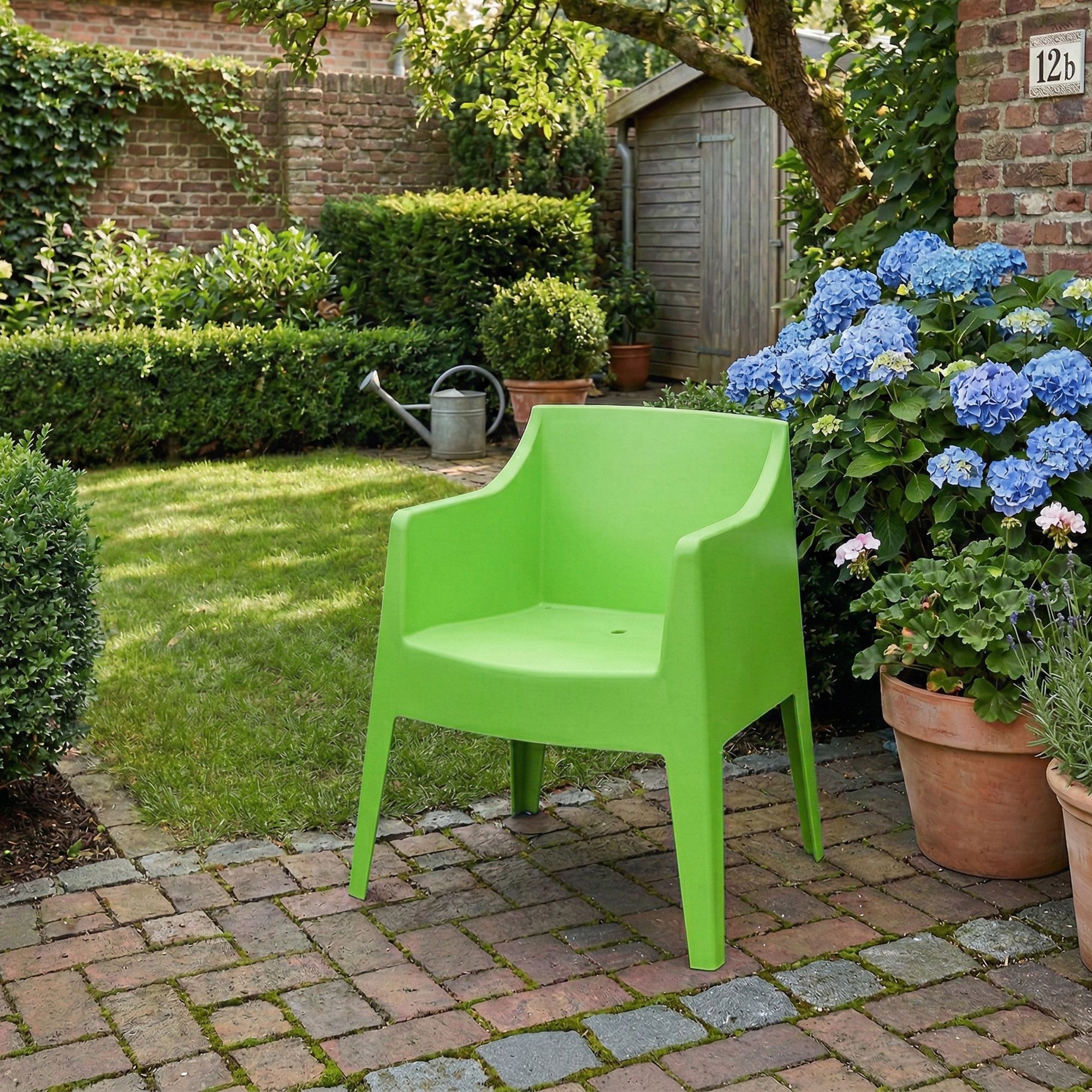 4er Set Stühle Bartal, grün