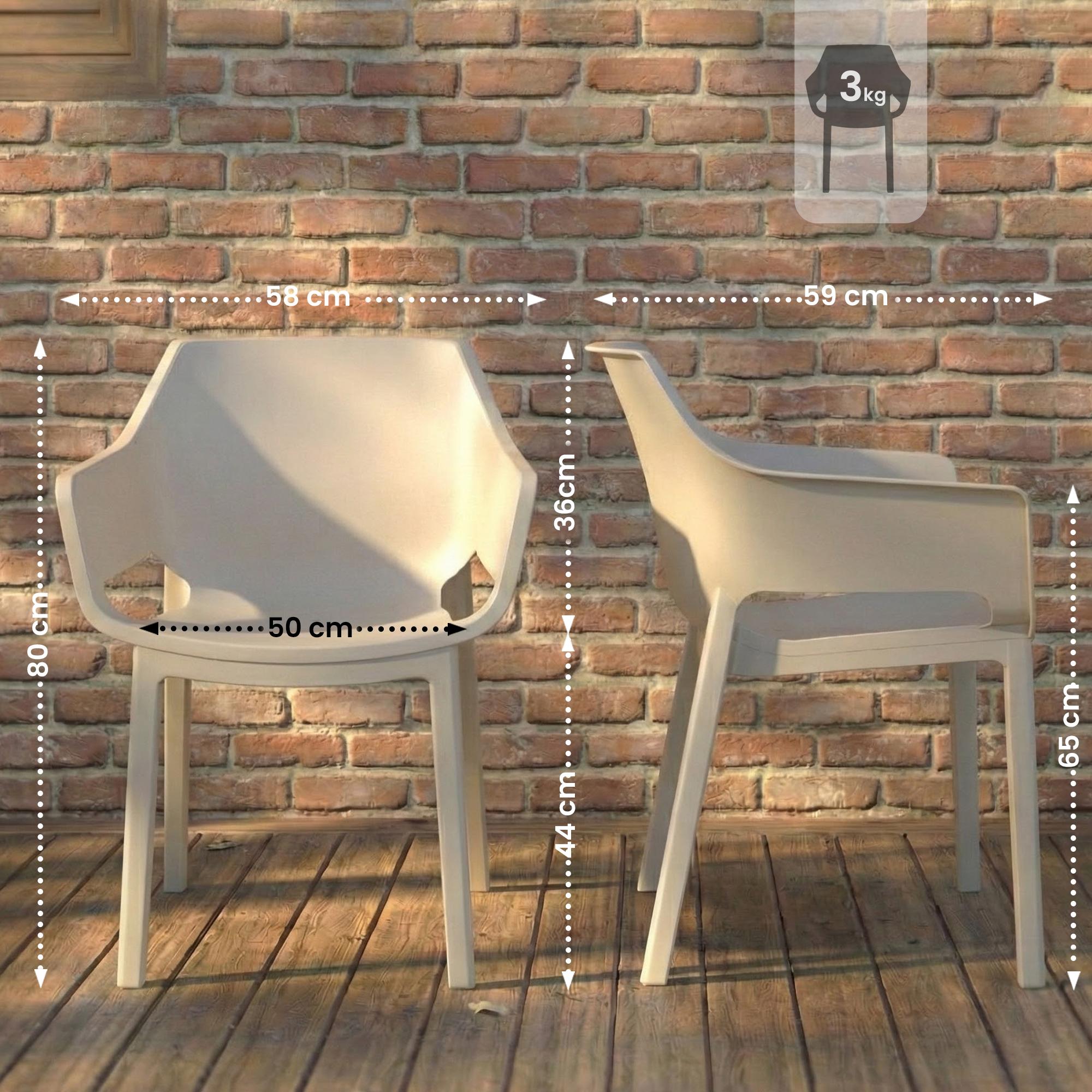 Stuhl Dora, taupe
