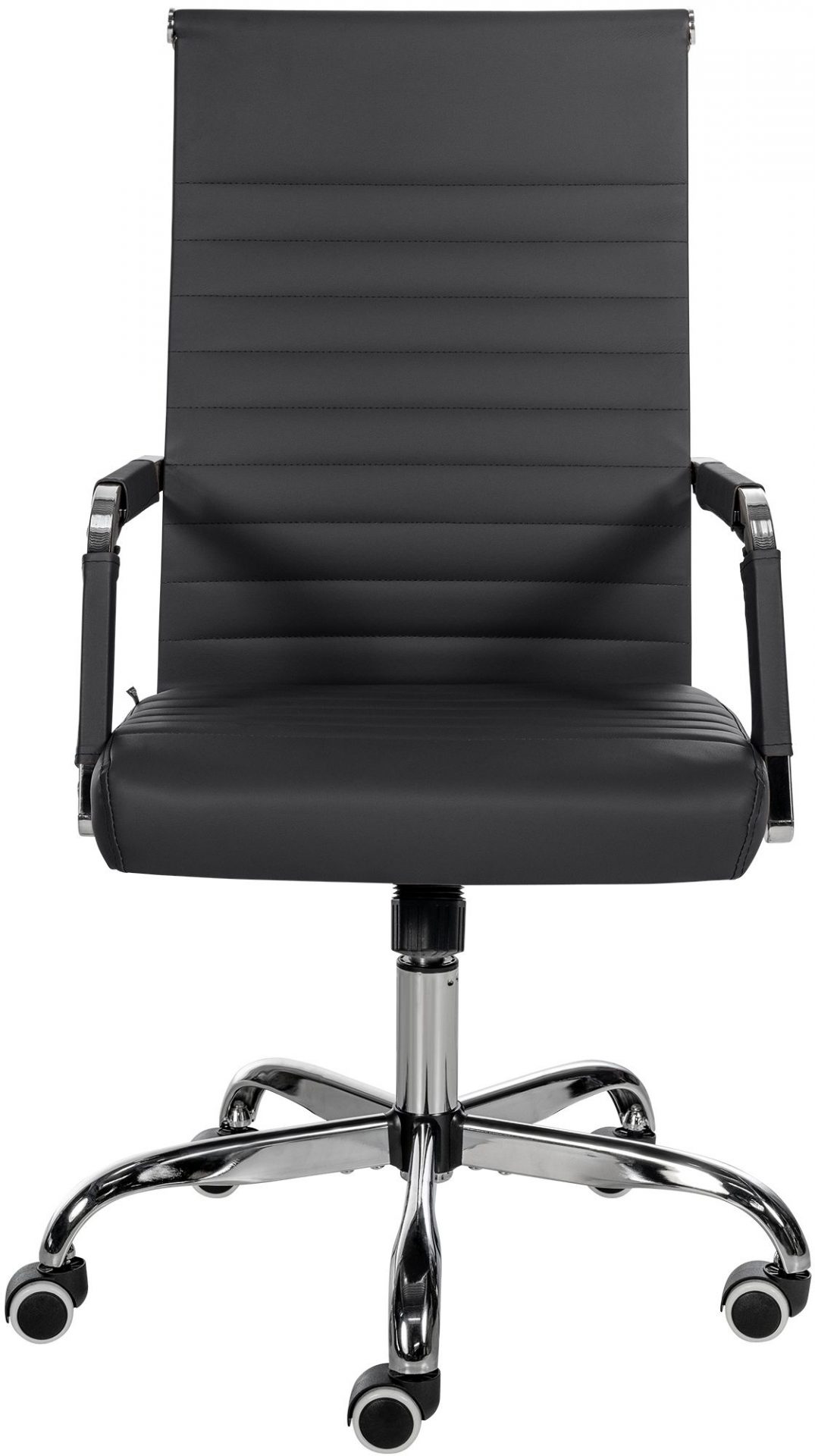 Bürostuhl Amadora Kunstleder, schwarz
