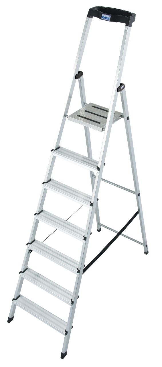 MONTO Aluminium-Stufen-Stehleiter Safety, 1x7 Stufen