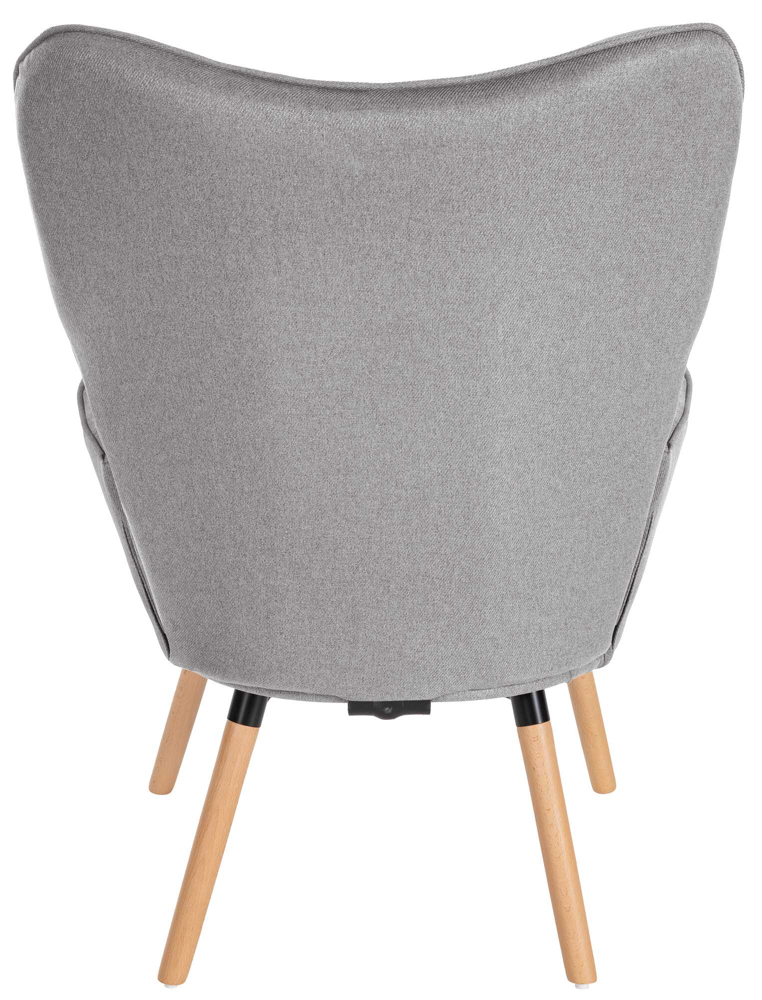 Sessel Garding Stoff, grau