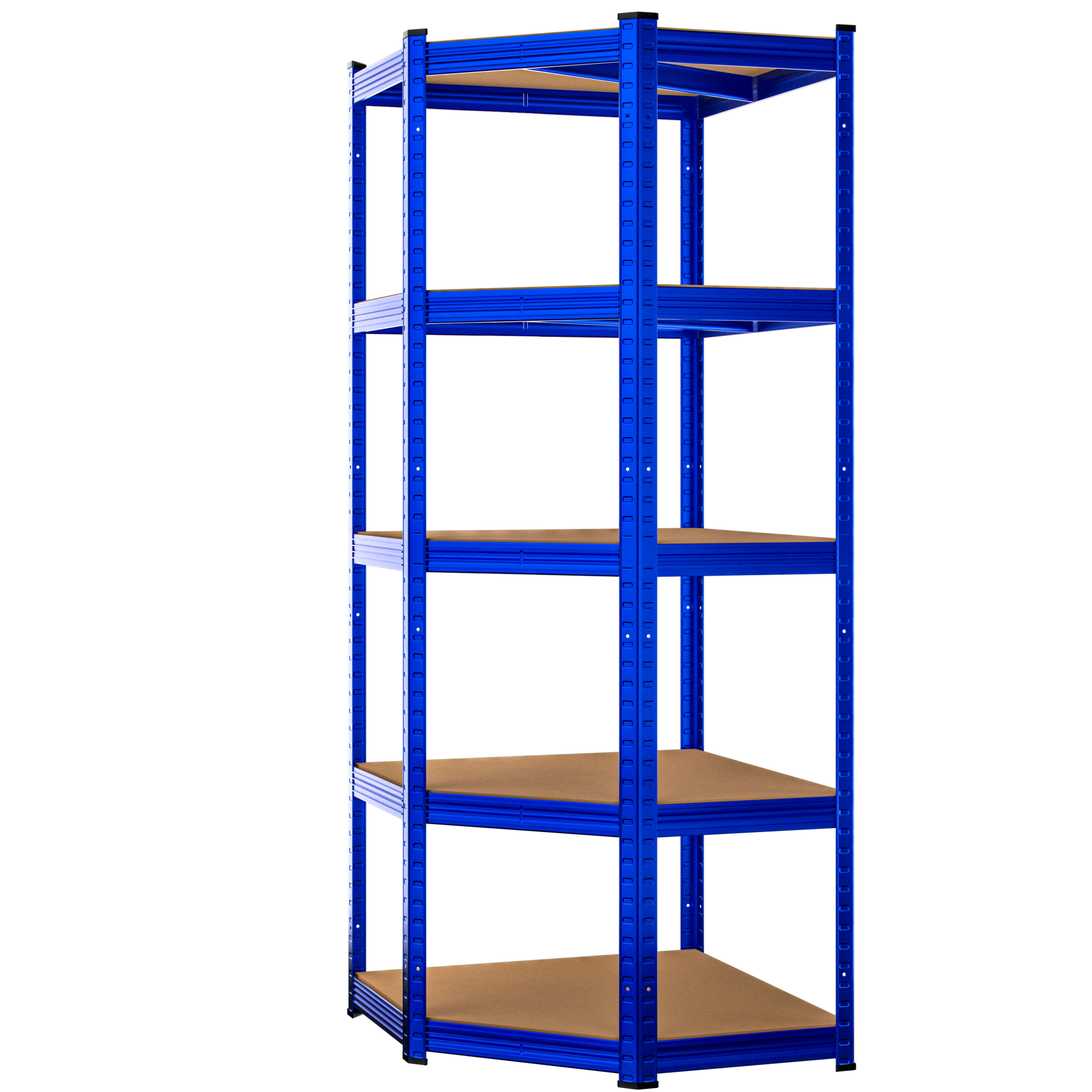 Schwerlasteckregal Blau 180x70x40cm verzinkt 875kg