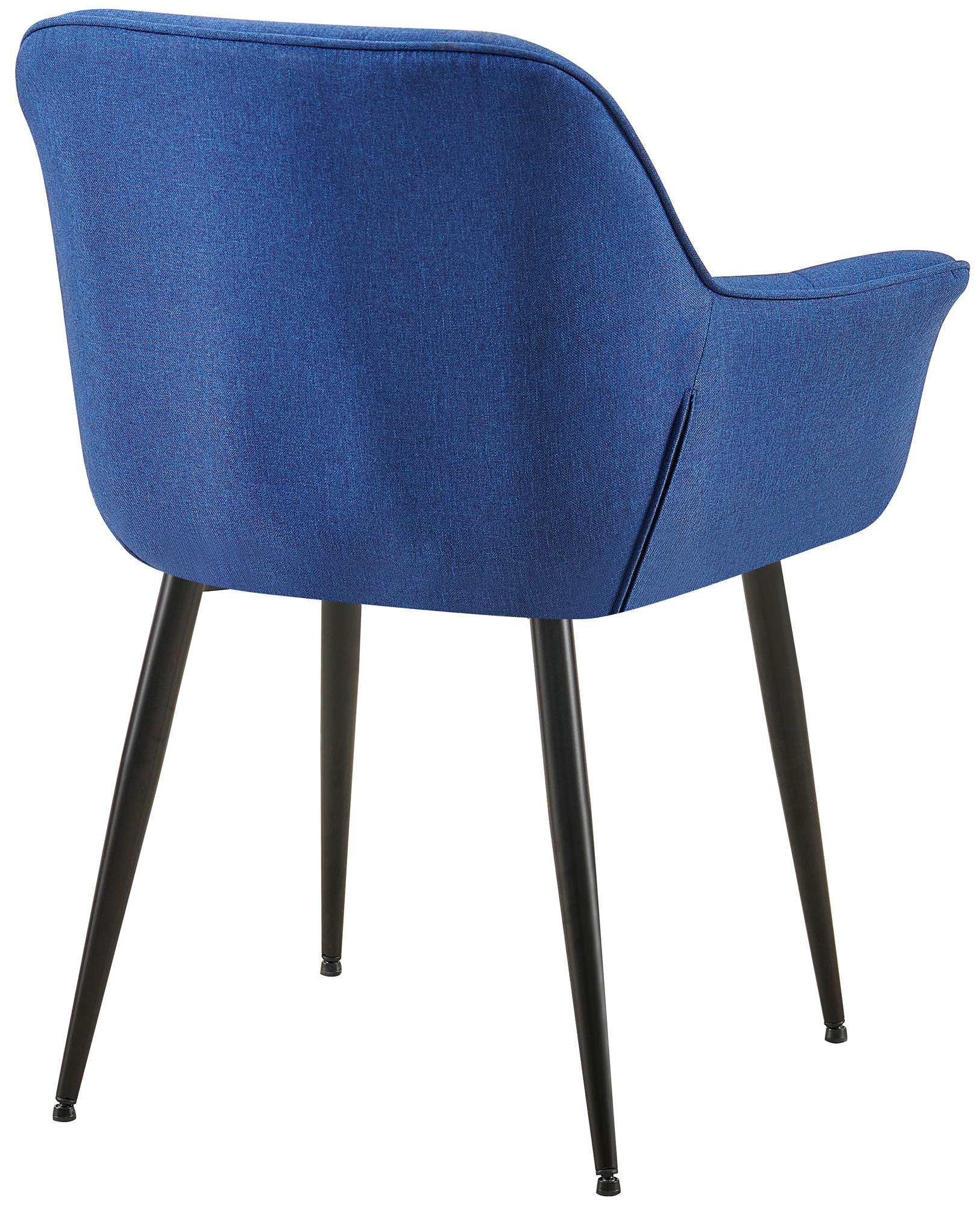 Esszimmerstuhl Roseville Stoff, blau