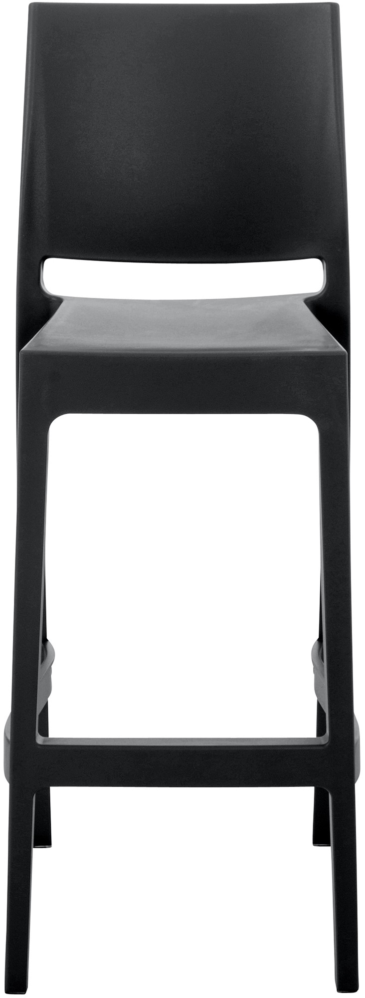 2er Set Barhocker Maya, schwarz