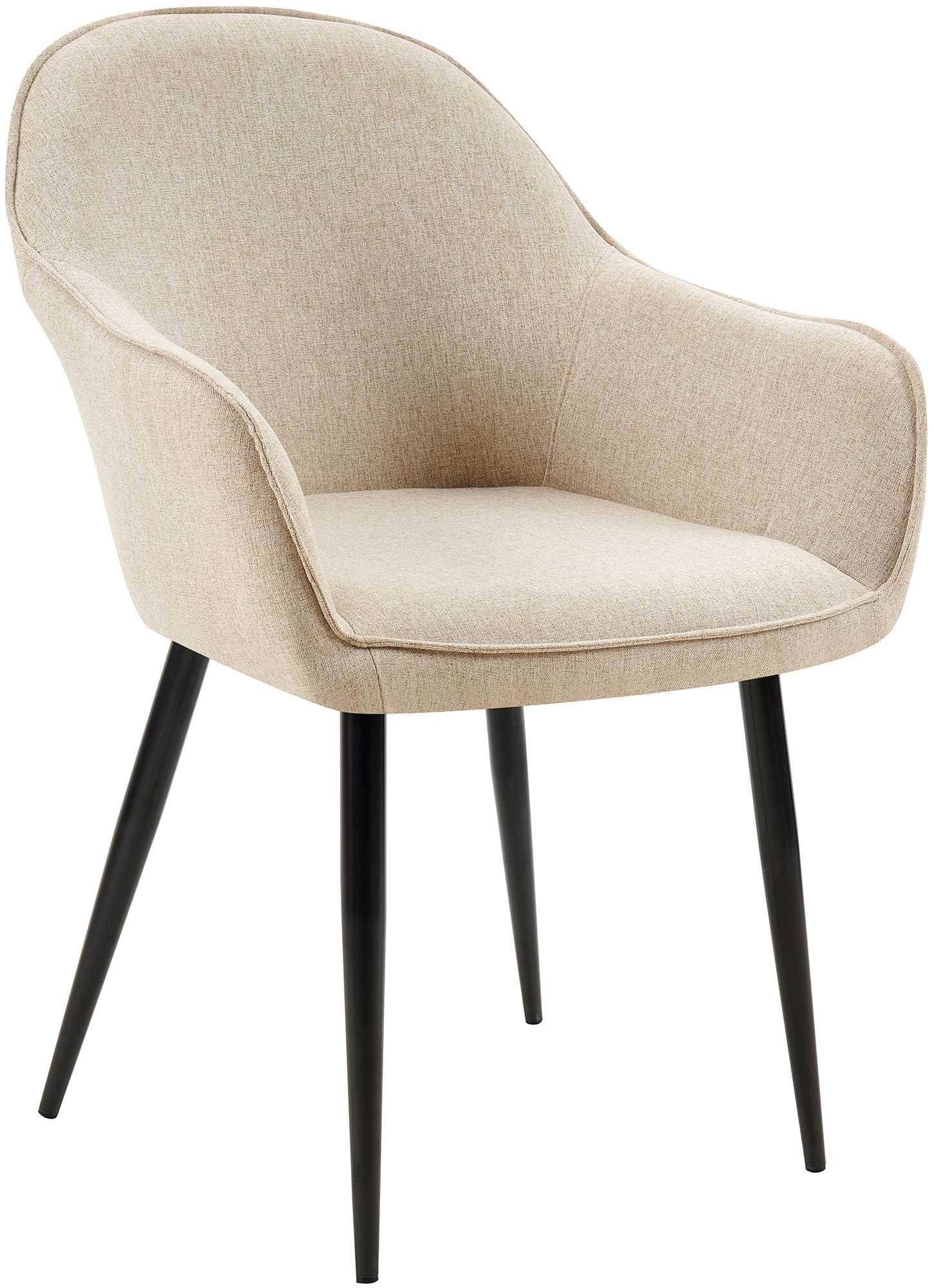 Esszimmerstuhl Boise Stoff, taupe
