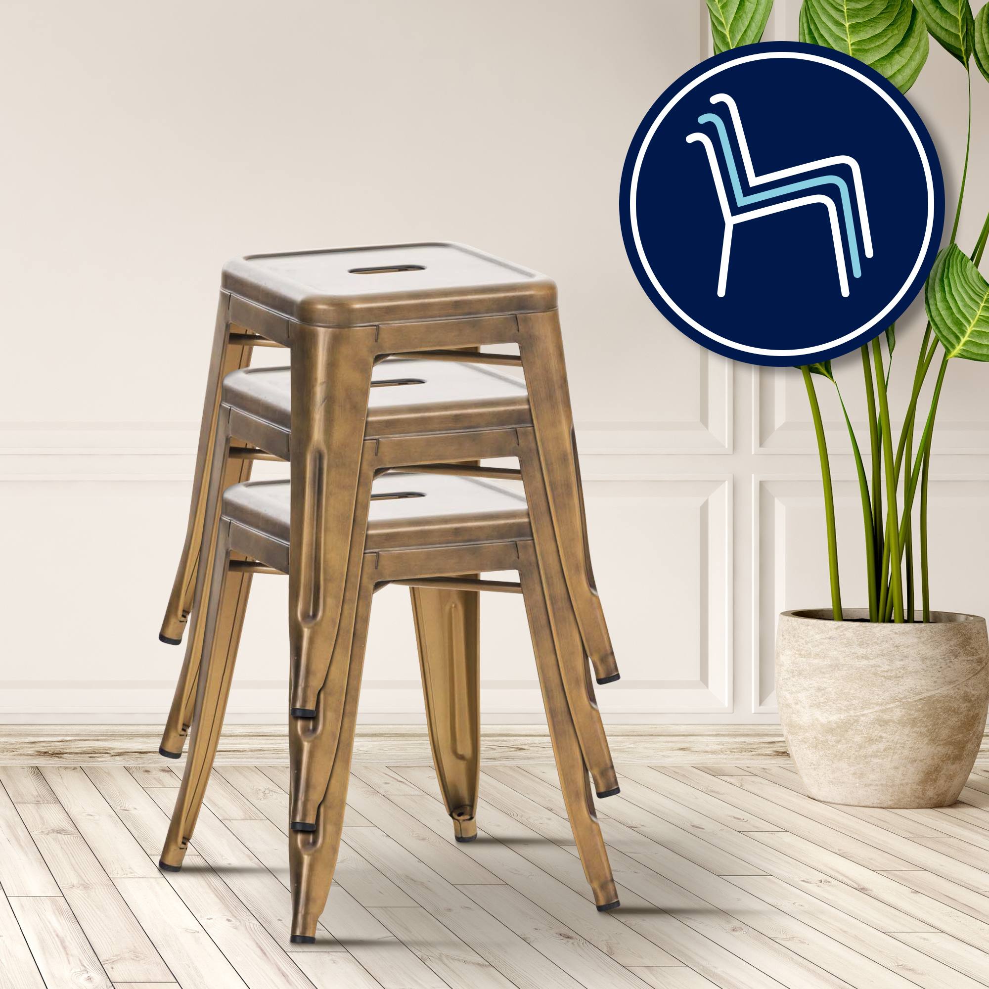 Hocker Armin, gold