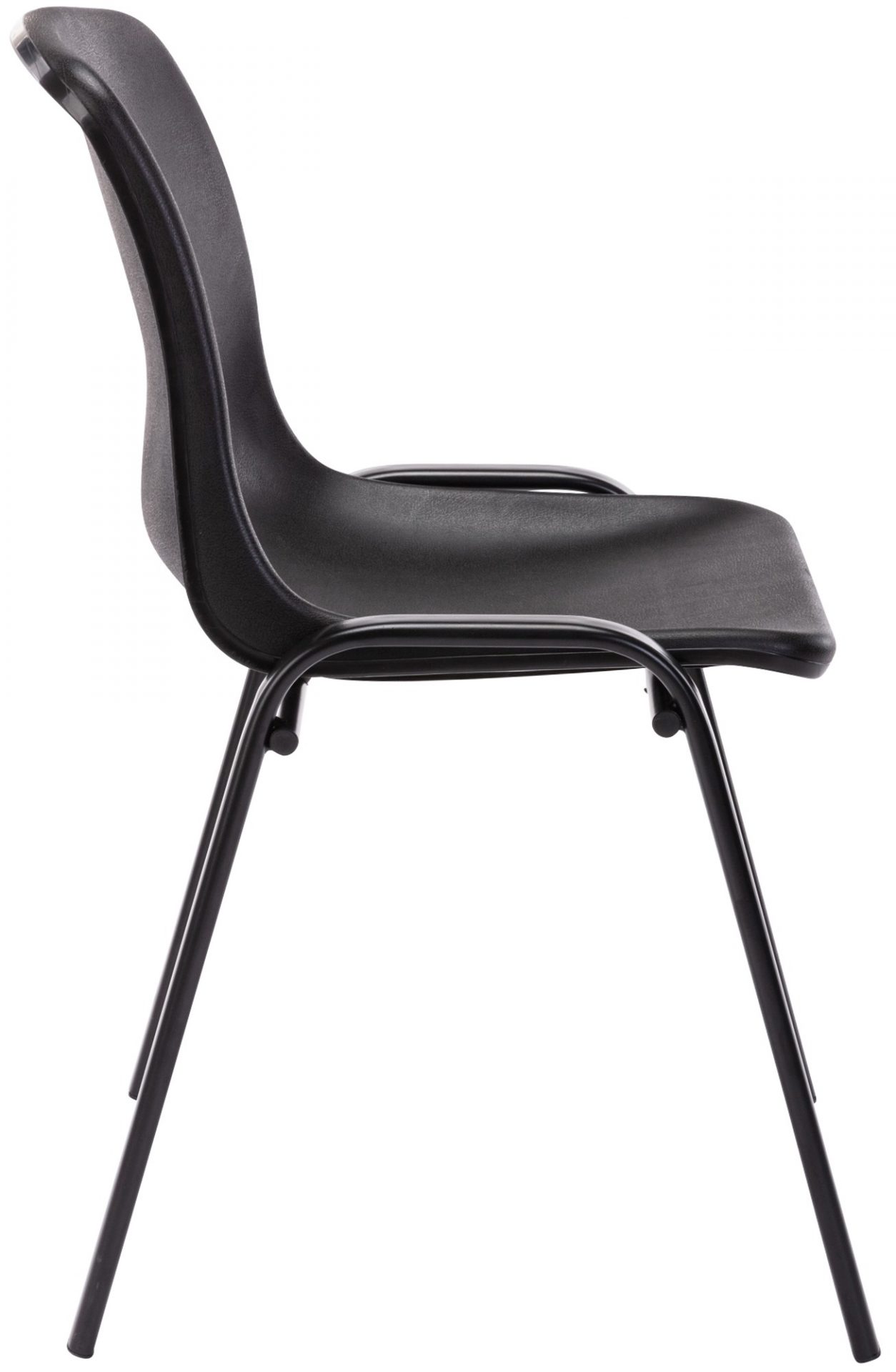 Stapelstuhl Nowra Kunststoff, schwarz
