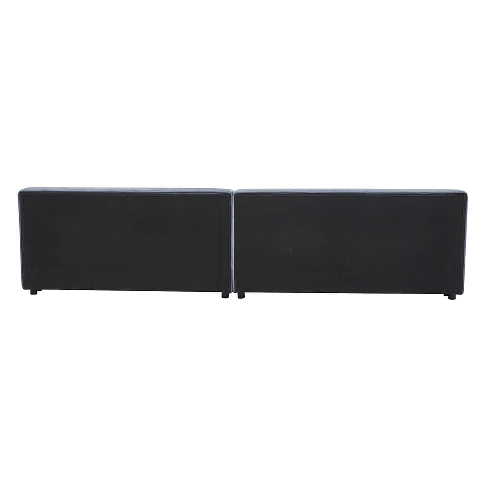 Bett mit Ablage GALAXIS - 270 x 200 cm Grau
