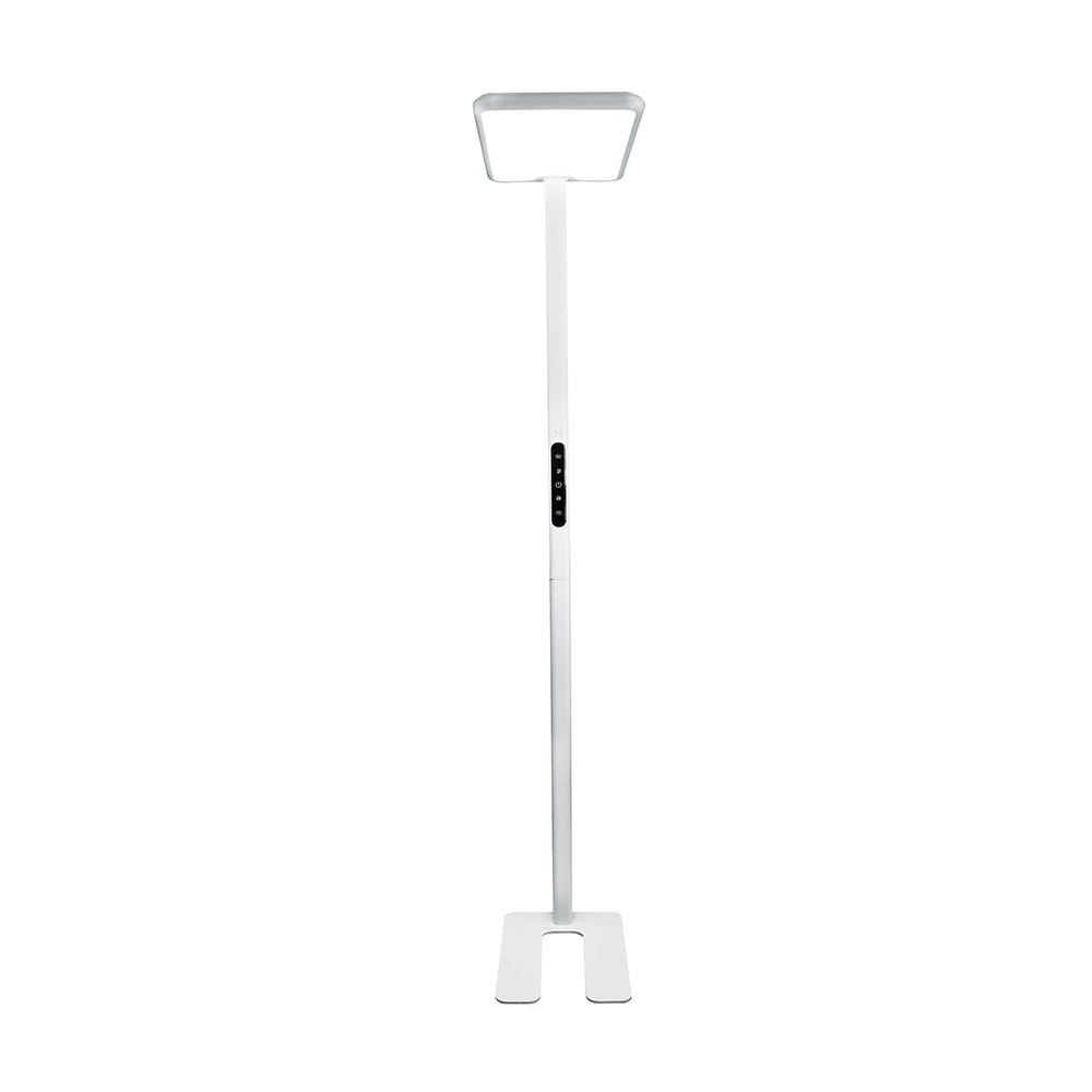 LED Büro Stehleuchte VEKOR - Weiß