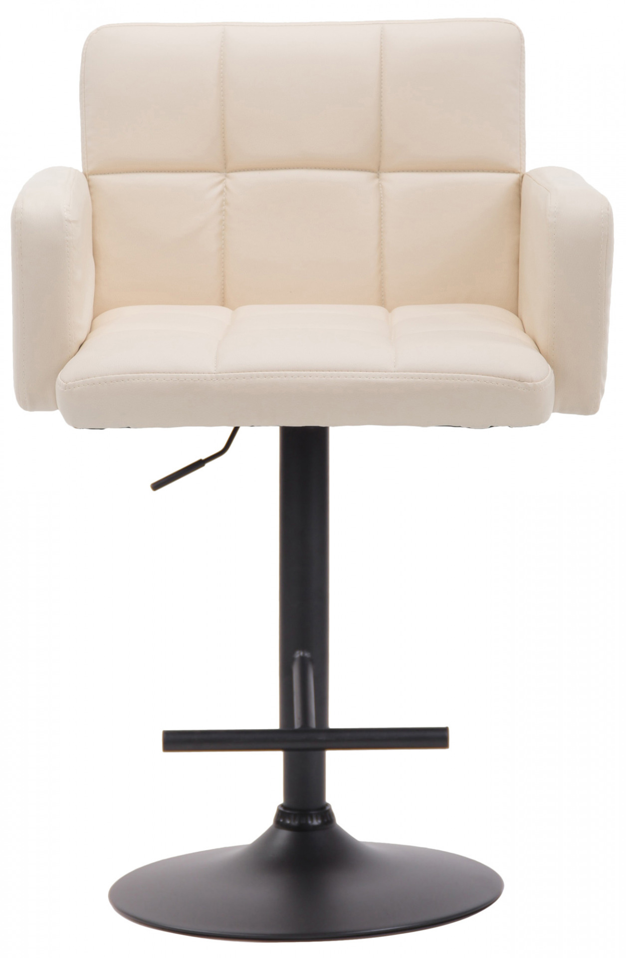 Barhocker Los Angeles schwarz, creme