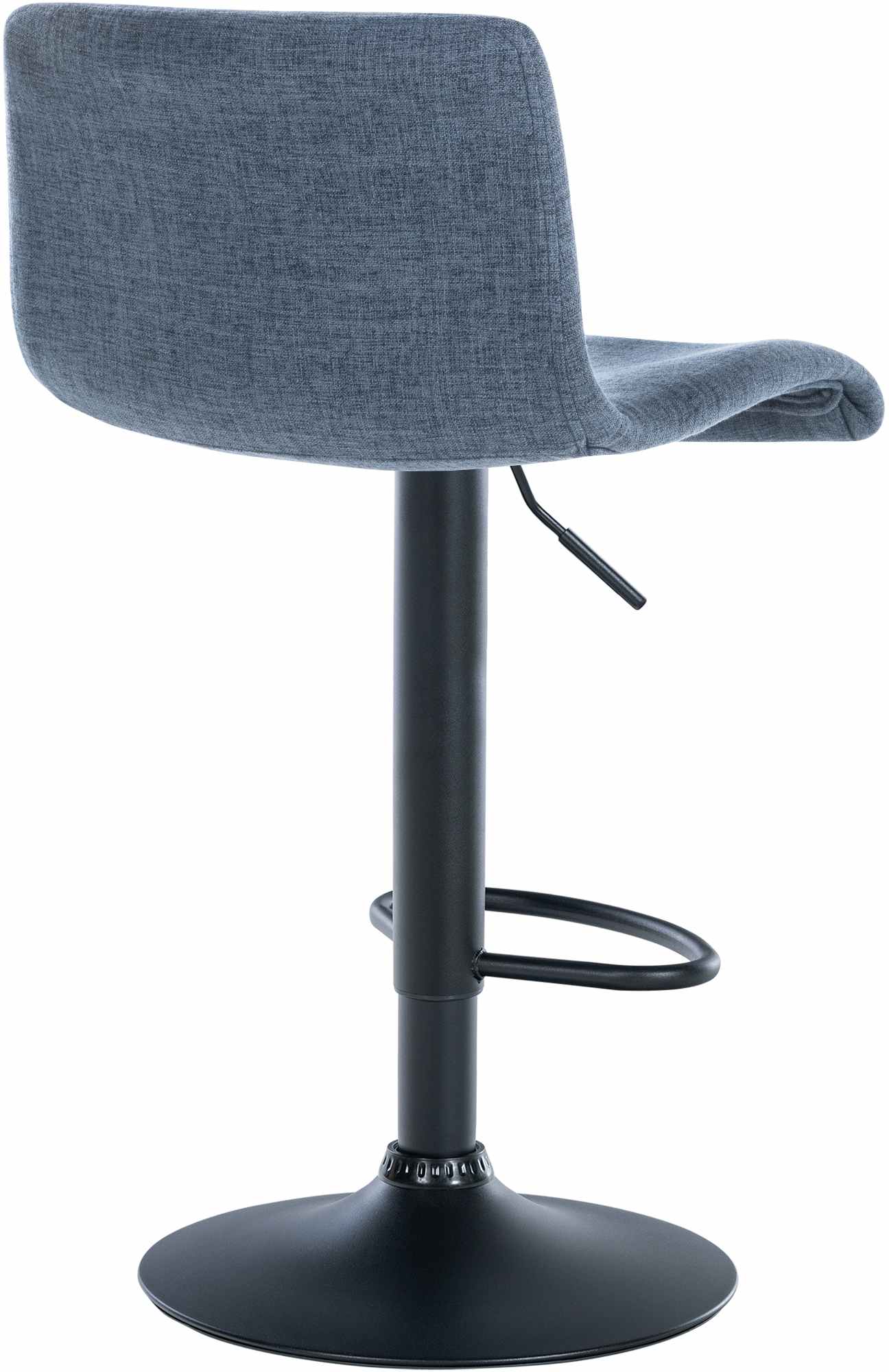 Barhocker Branford Stoff, blau