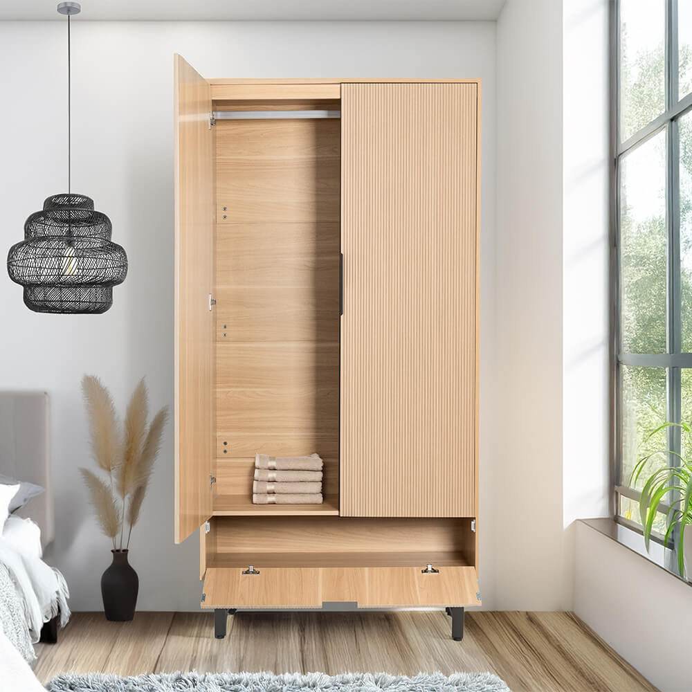 Kleiderschrank NYLA - 100 x 200 cm